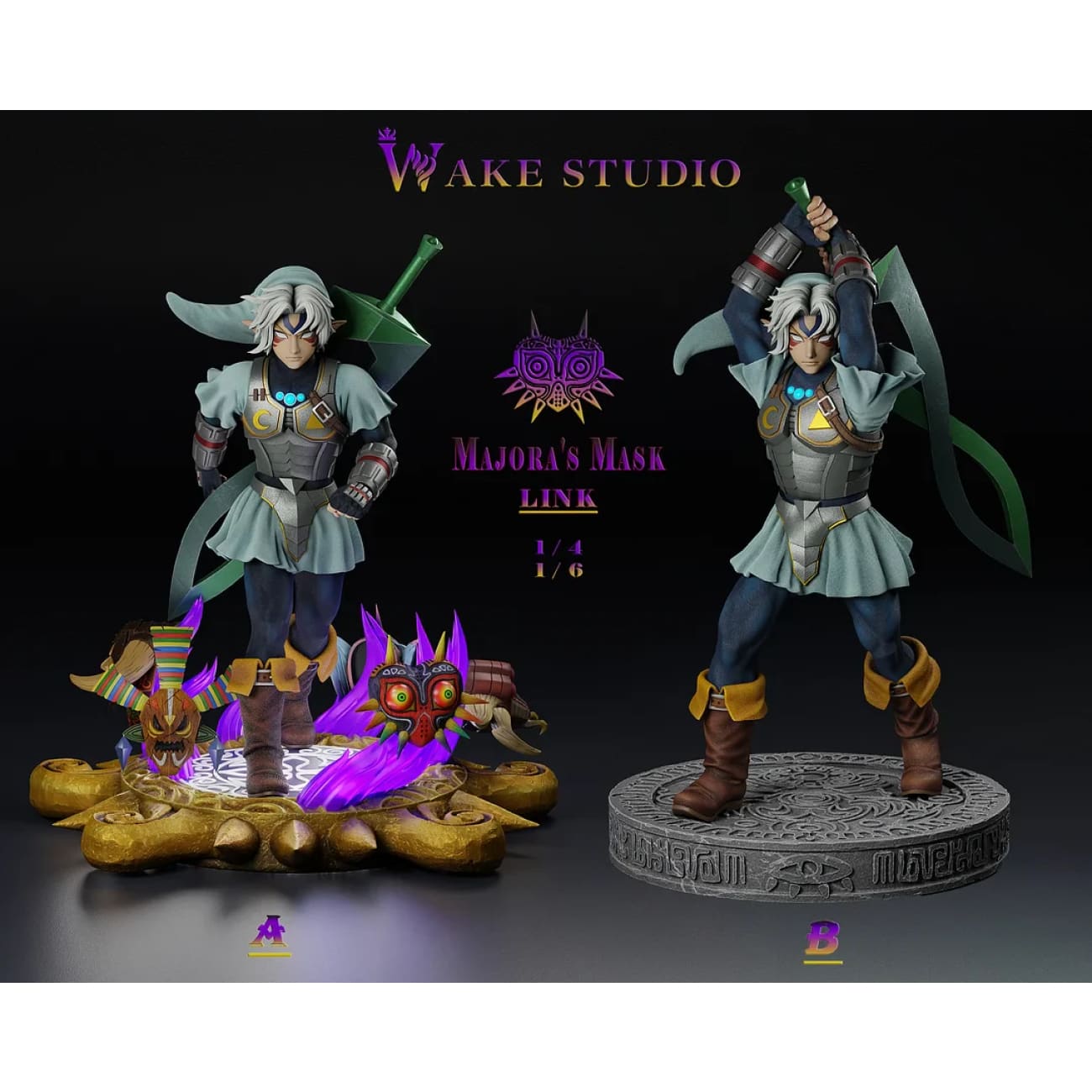Wake Studio - Majora’s Mask Link [6 Variants] - 1/6 Scale