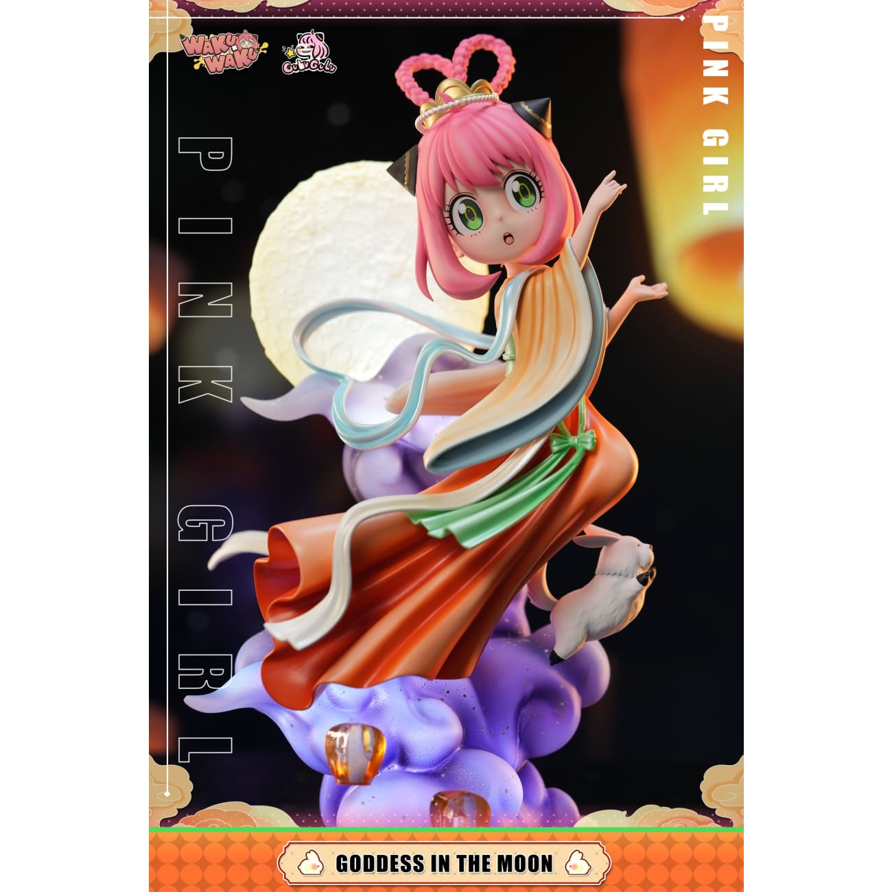 WakuWaku Studio x GULUGULU Studio - Anya Cosplaying as Chang'e