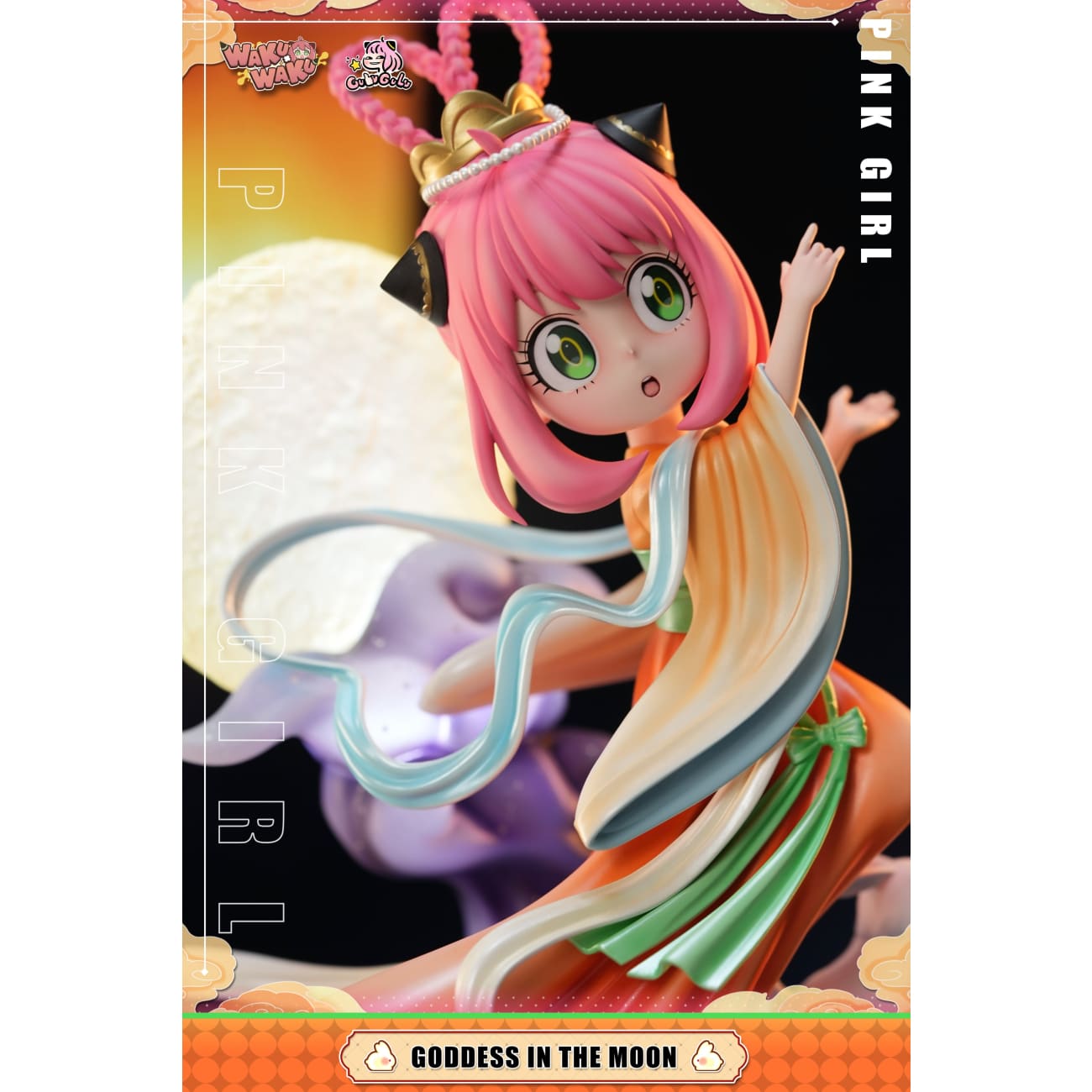 WakuWaku Studio x GULUGULU Studio - Anya Cosplaying as Chang'e