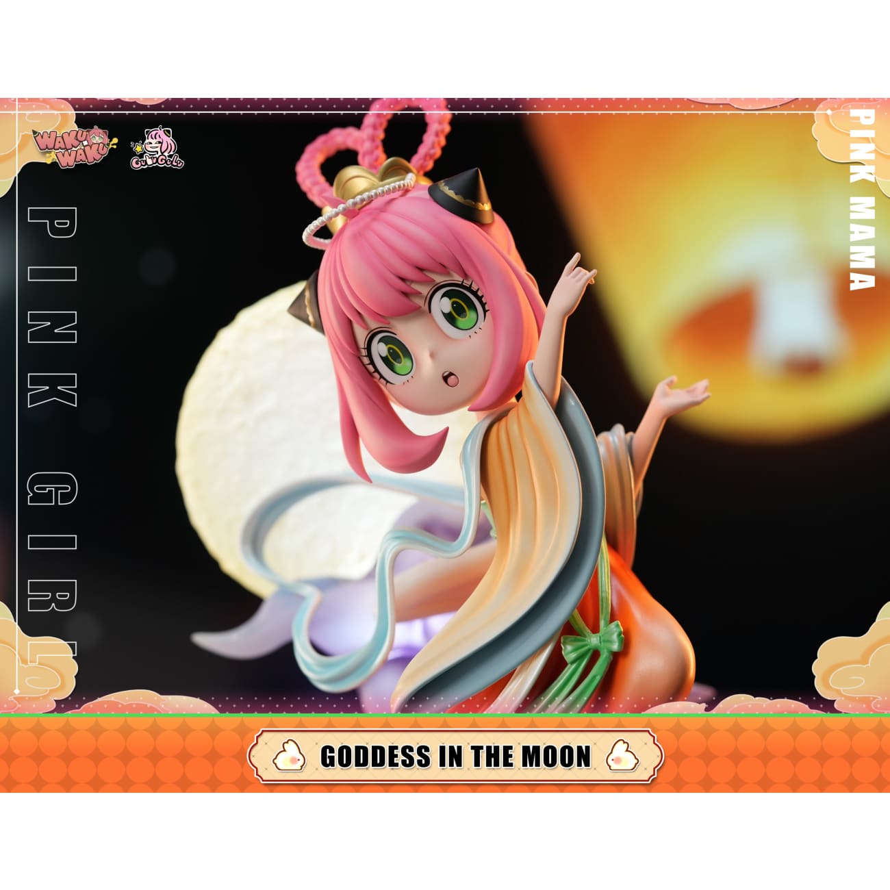 WakuWaku Studio x GULUGULU Studio - Anya Cosplaying as Chang'e