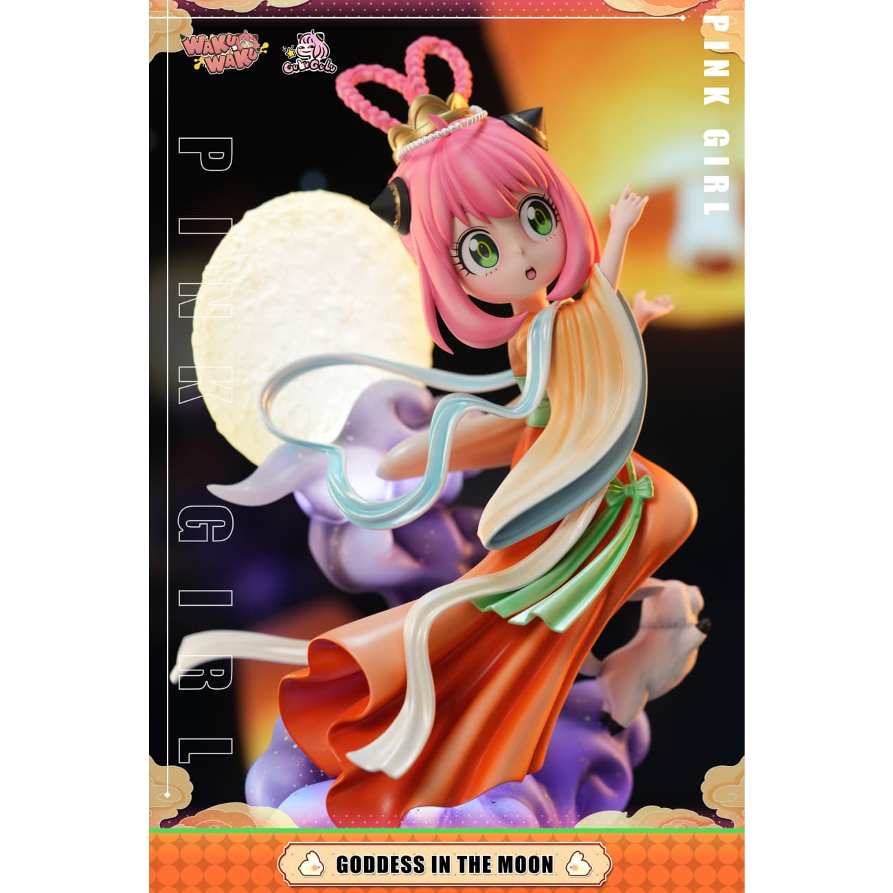 WakuWaku Studio x GULUGULU Studio - Anya Cosplaying as Chang'e