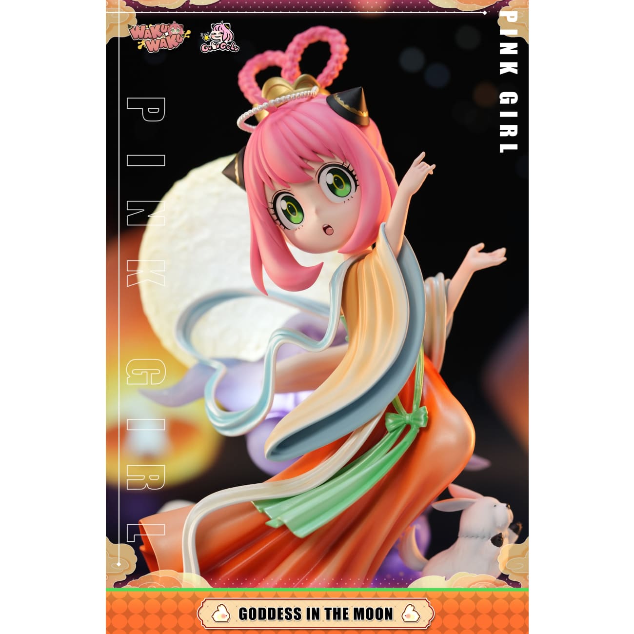 WakuWaku Studio x GULUGULU Studio - Anya Cosplaying as Chang'e