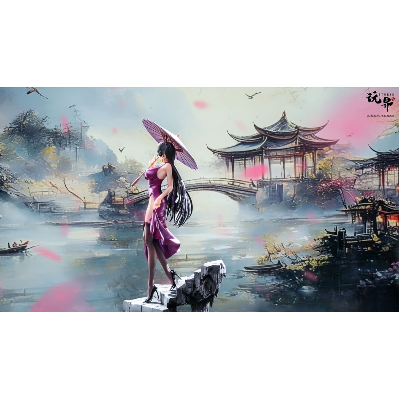 Wan Jie Studio - Boa Hancock Purple Dress Ver. [2 Variants]