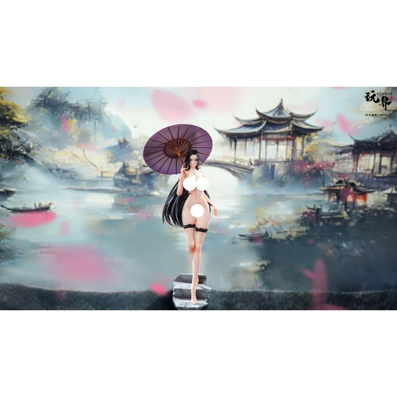 Wan Jie Studio - Boa Hancock Purple Dress Ver. [2 Variants]