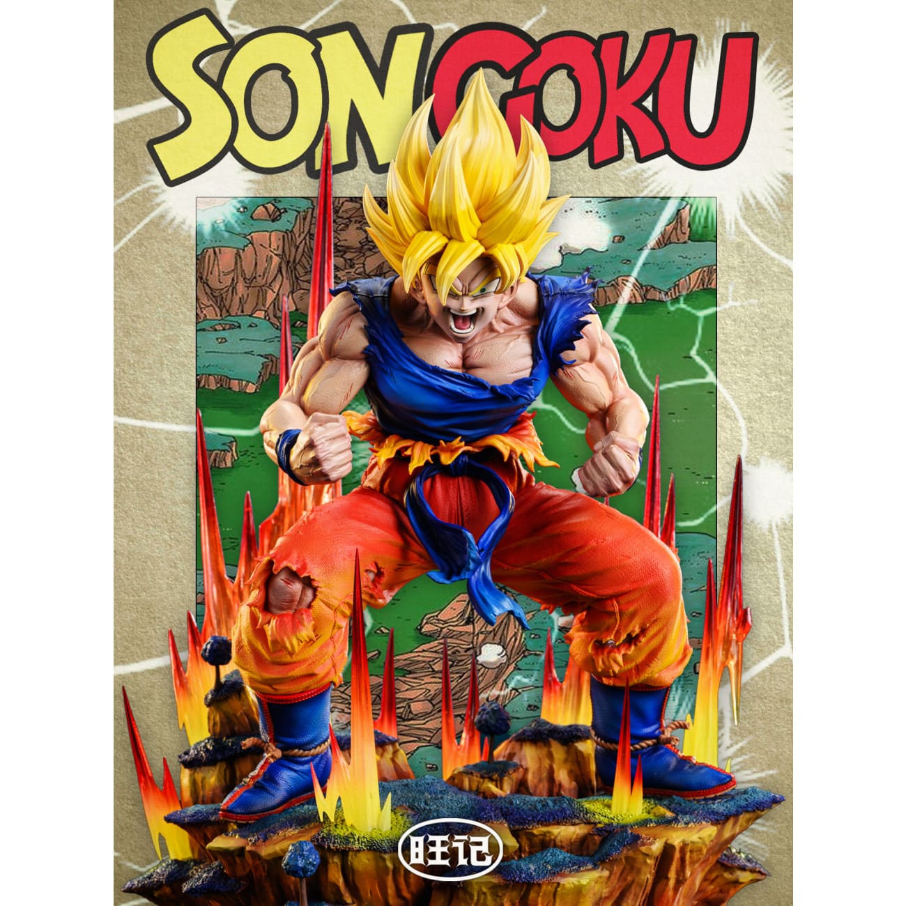 Wang Ji Studio - Super Saiyan 1 Son Goku
