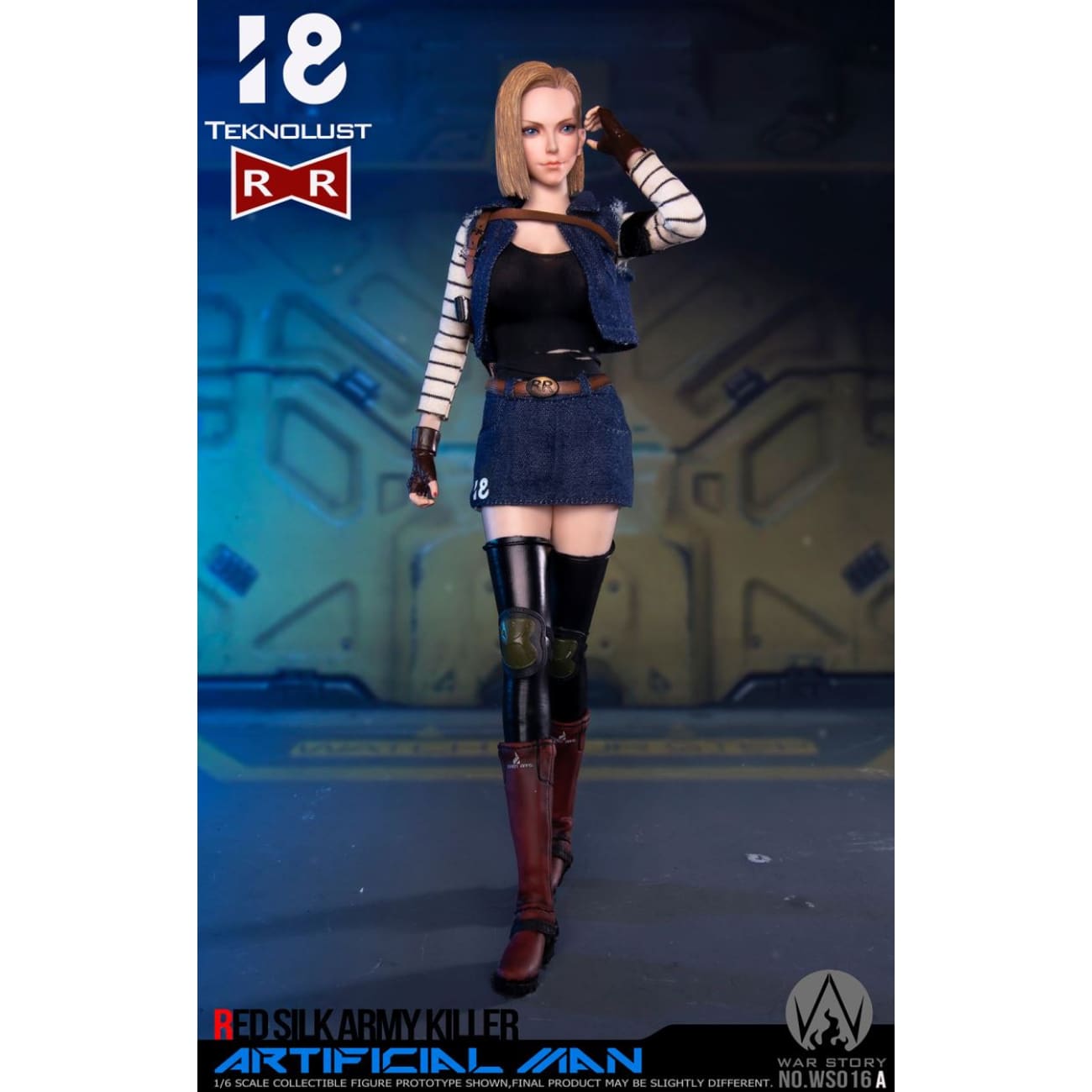 War Story Toys - Red Silk Army Killer Android 18 [2 Variants]