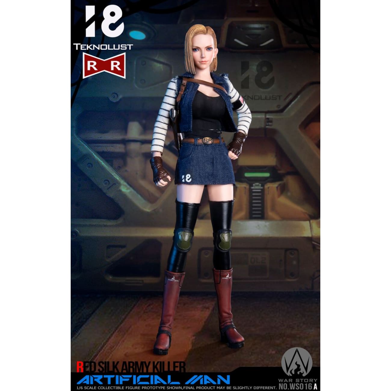 War Story Toys - Red Silk Army Killer Android 18 [2 Variants]