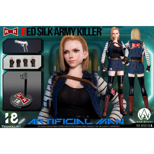 War Story Toys - Red Silk Army Killer Android 18 [2