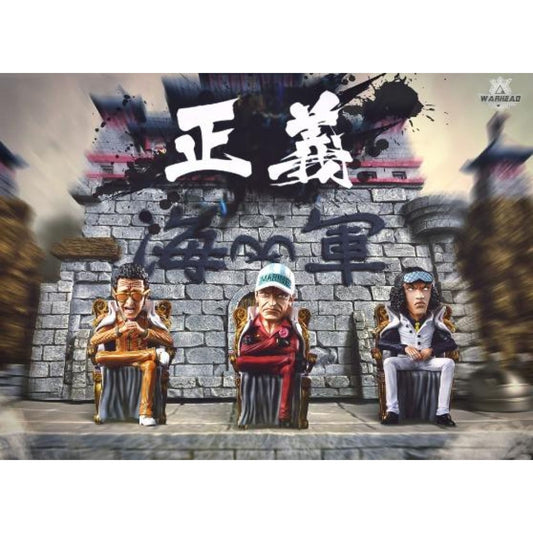 Warhead Studio - Sakazuki, Borsalino and Kuzan