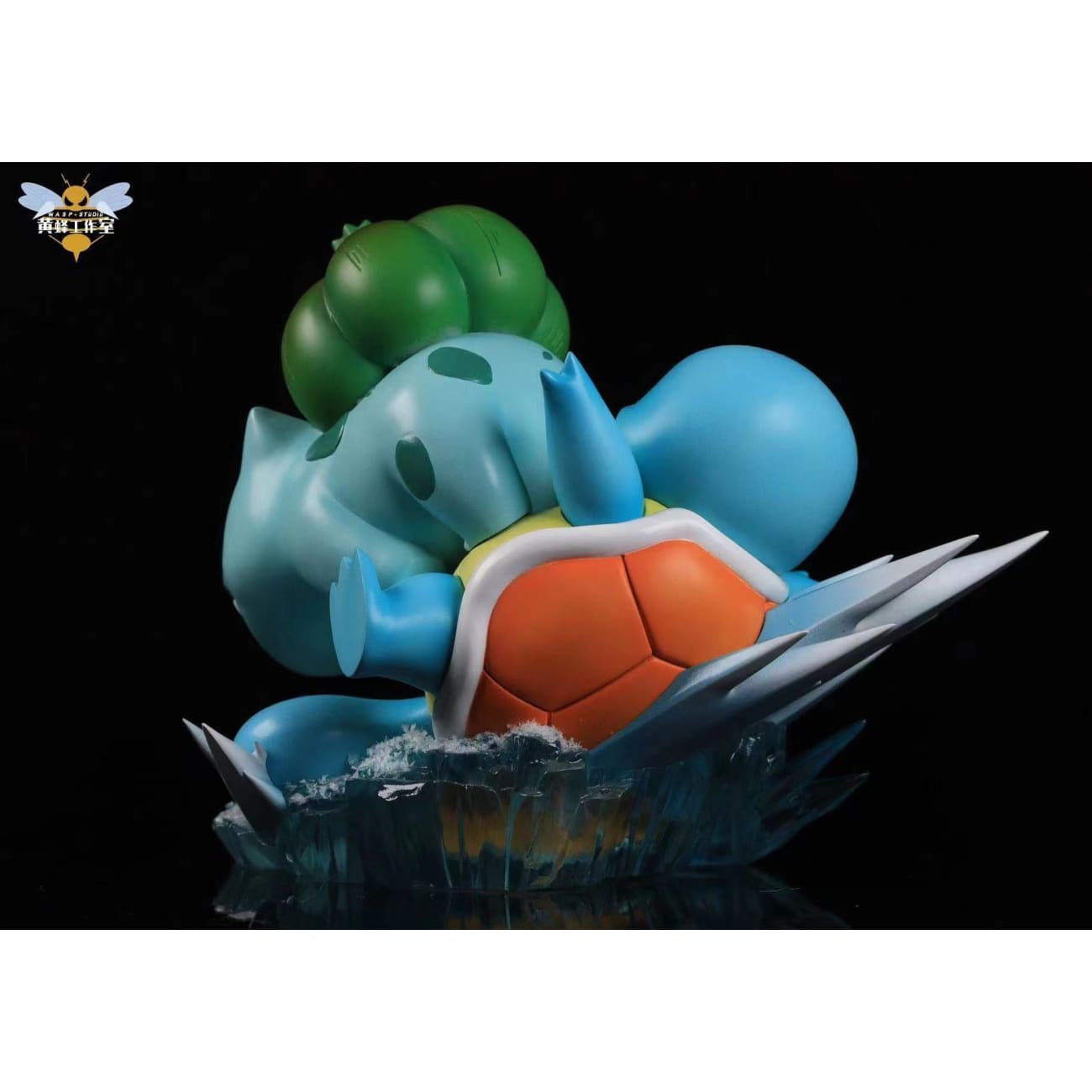 WASP Studio - Bulbasaur & Squirtle Skiing