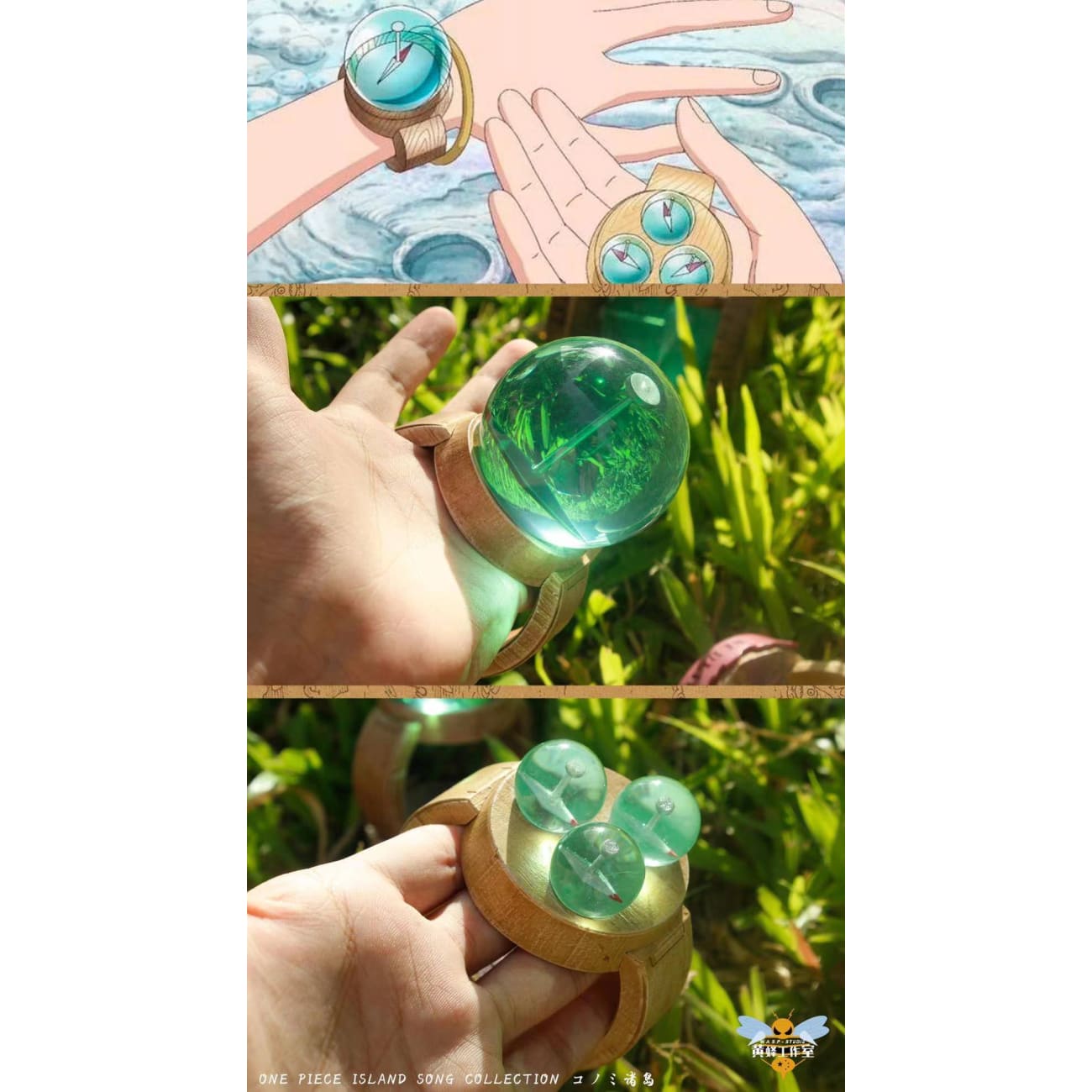 WASP Studio - Nami Compass Log Pose 1/1 scale [1 crystal / 3 crystals]