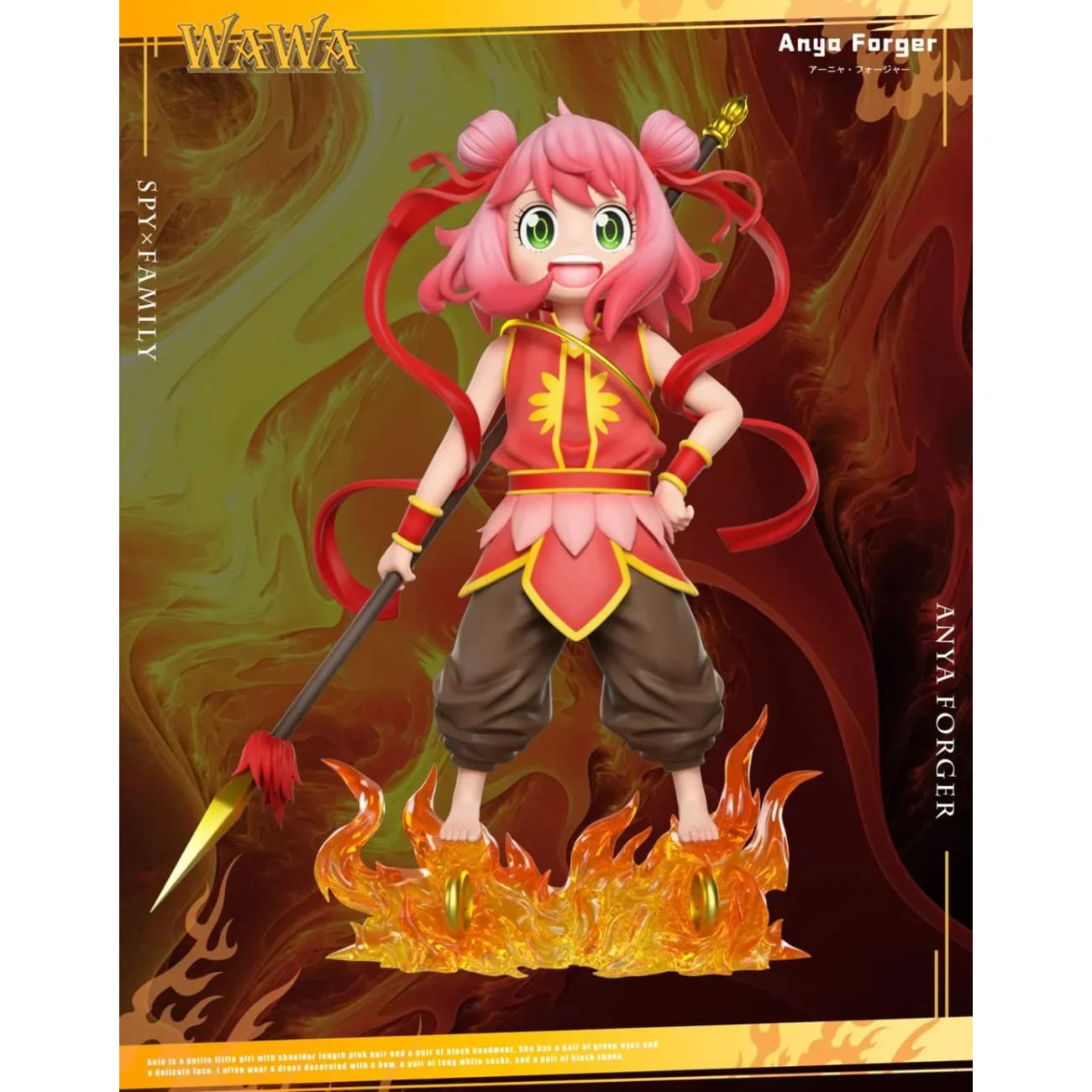 WAWA Studio - Anya Forger Cosplay Ne Zha