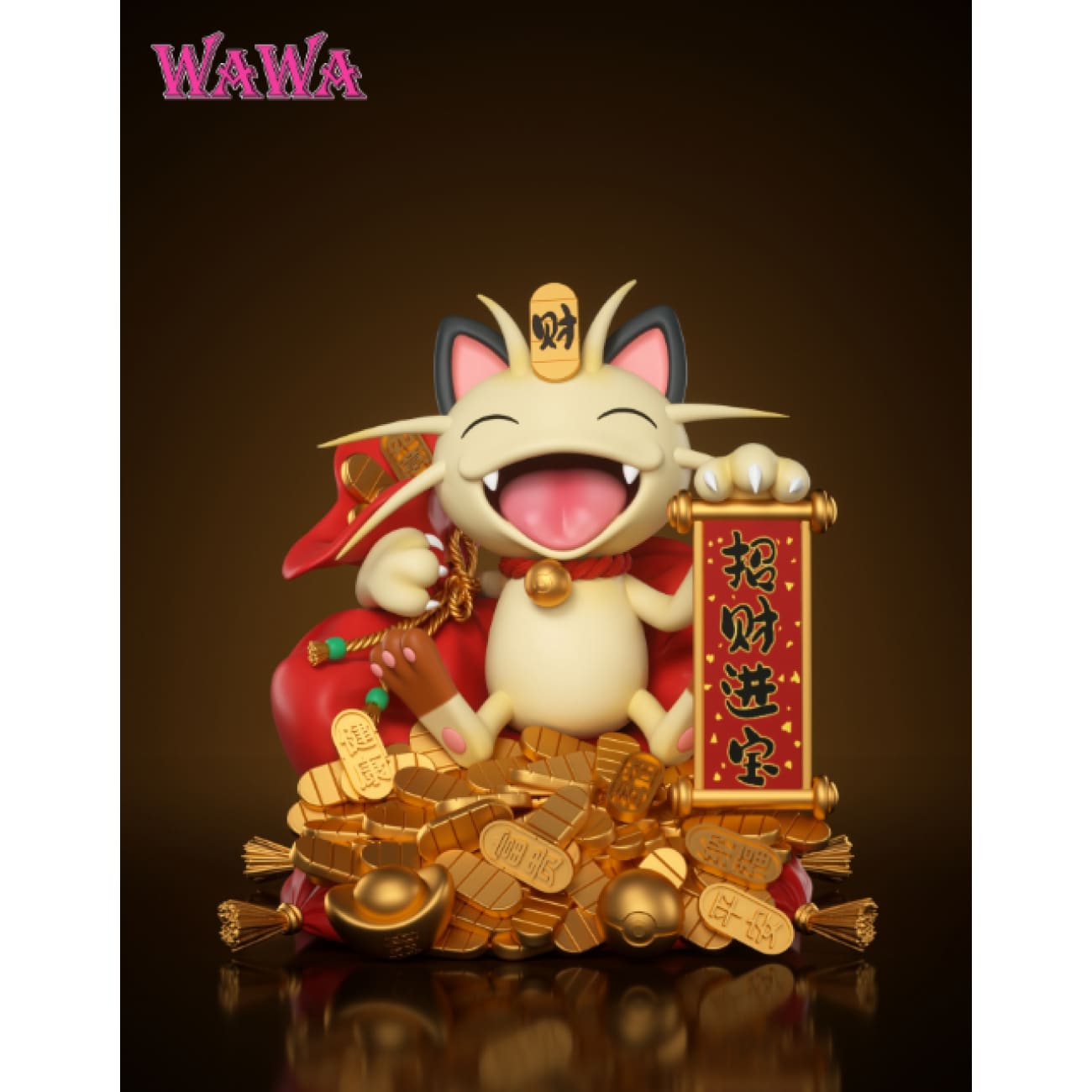 WAWA Studio - Lucky Meowth 2.0 [2 Variants]