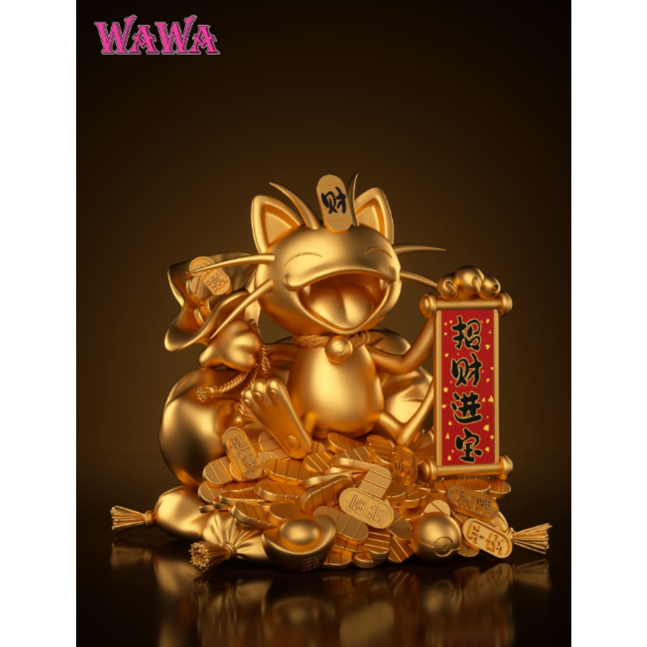 WAWA Studio - Lucky Meowth 2.0 [2 Variants]