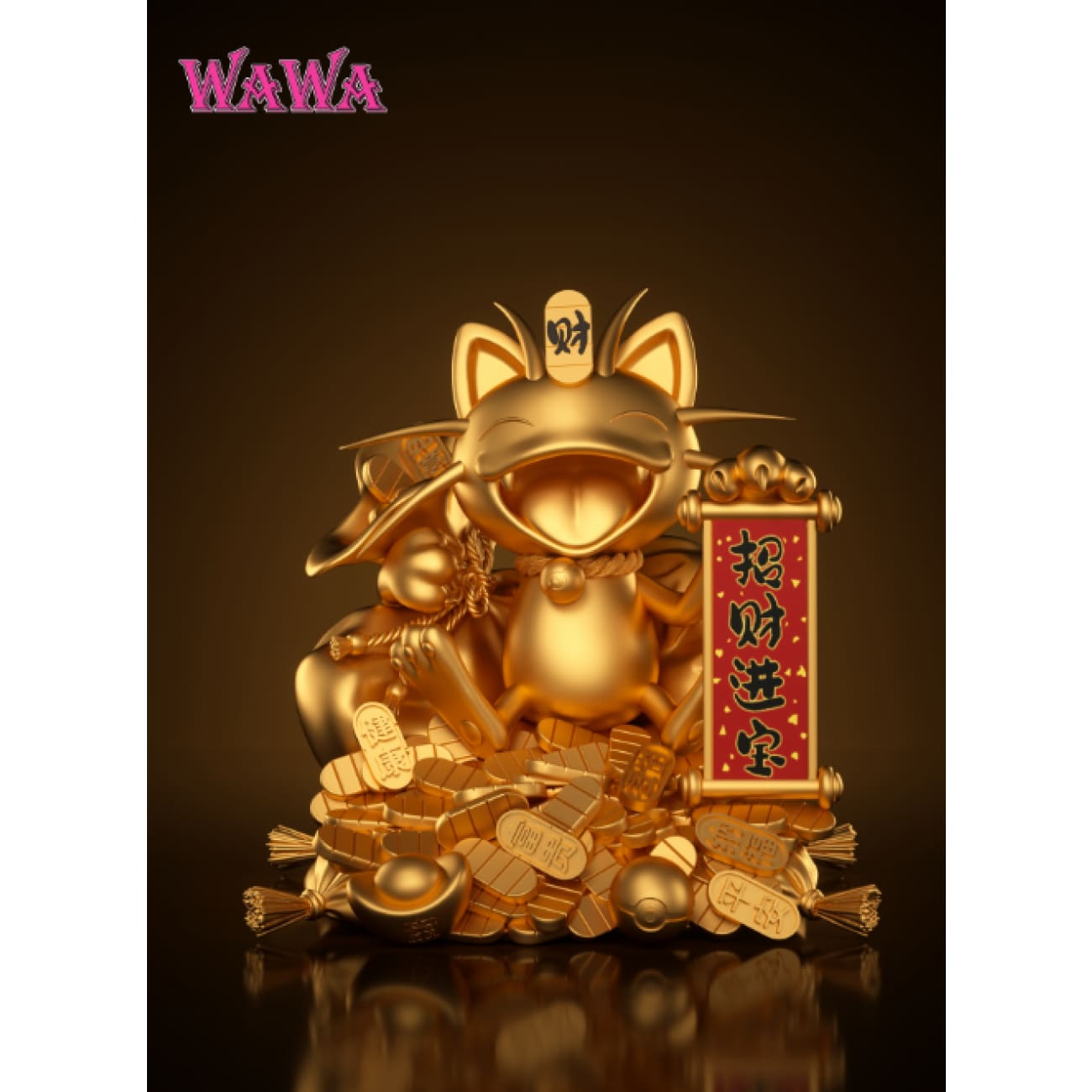 WAWA Studio - Lucky Meowth 2.0 [2 Variants]