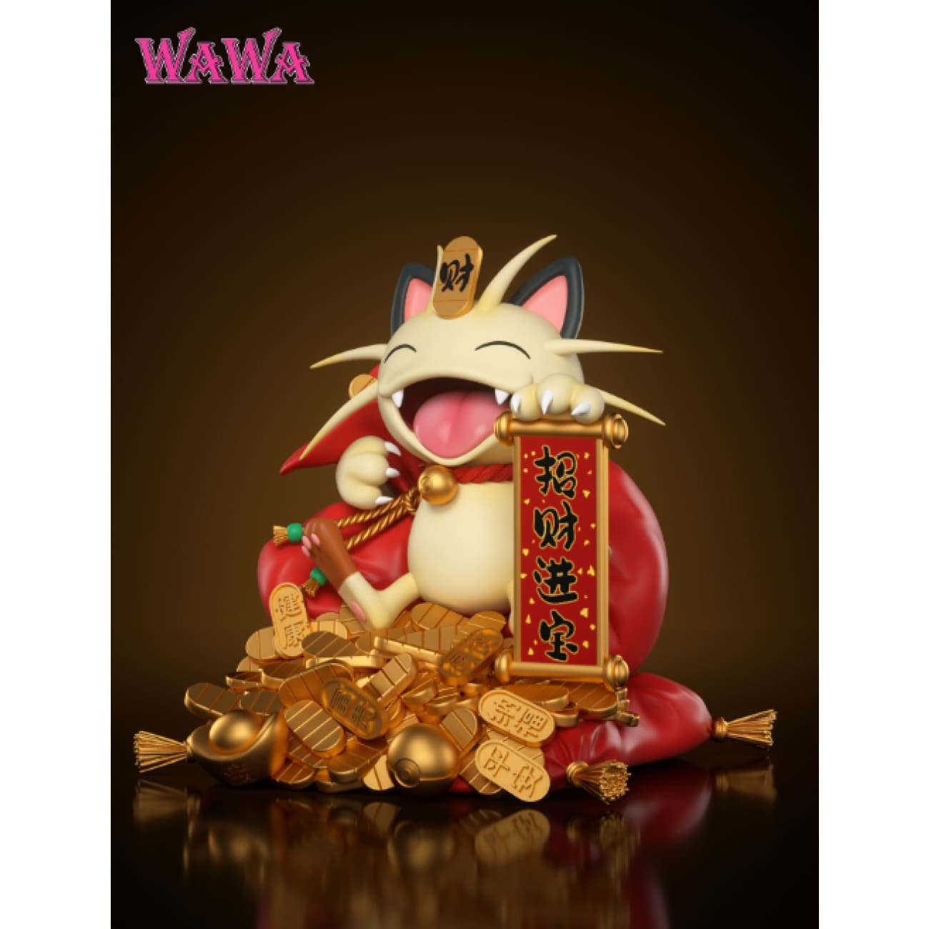 WAWA Studio - Lucky Meowth 2.0 [2 Variants]