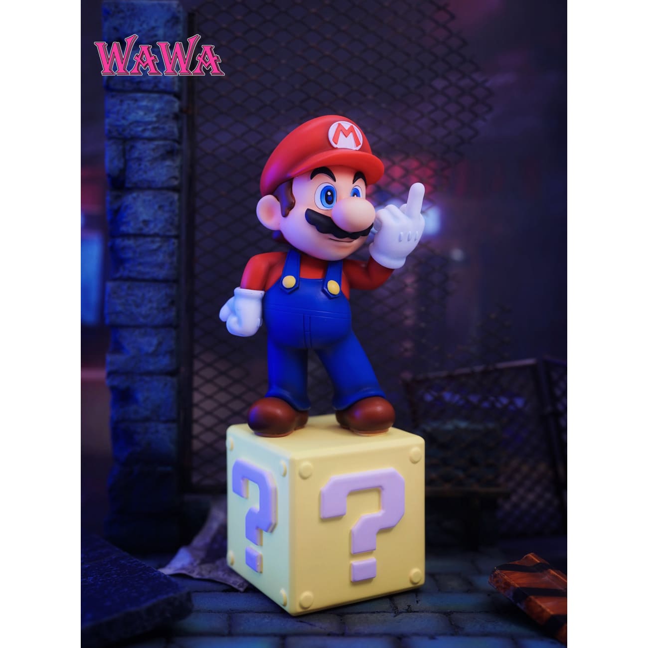 WAWA Studio - Middle Finger Mario