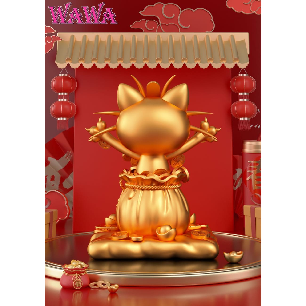 WAWA Studio - Throwing Coin Meowth [2 Variants]