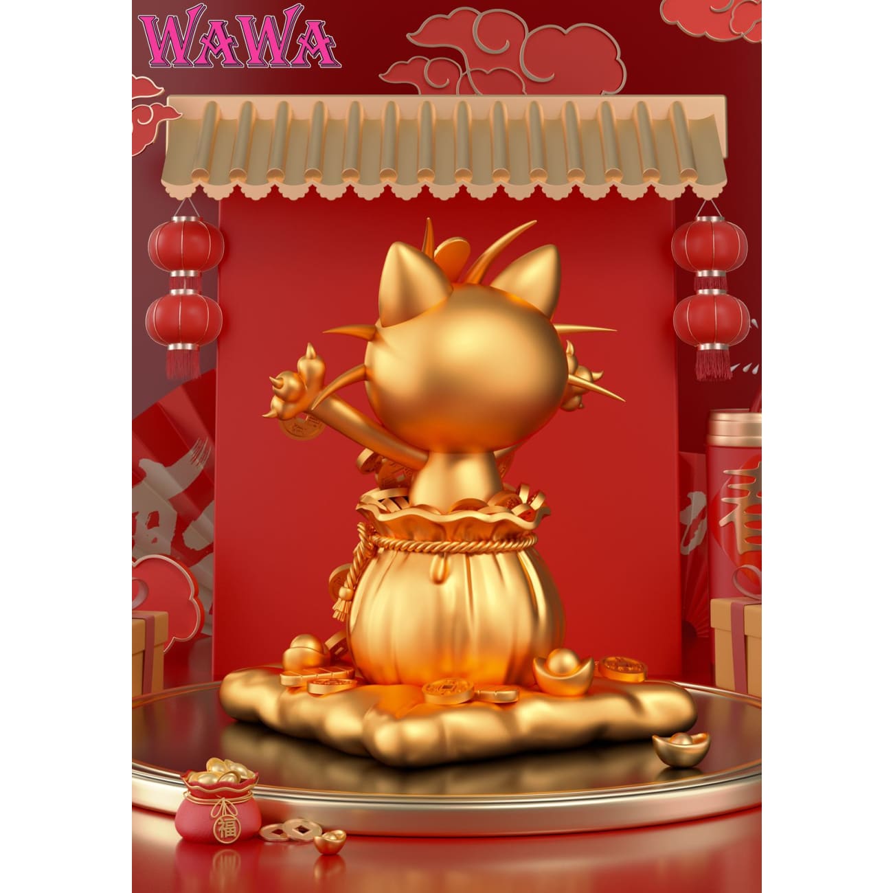 WAWA Studio - Throwing Coin Meowth [2 Variants]