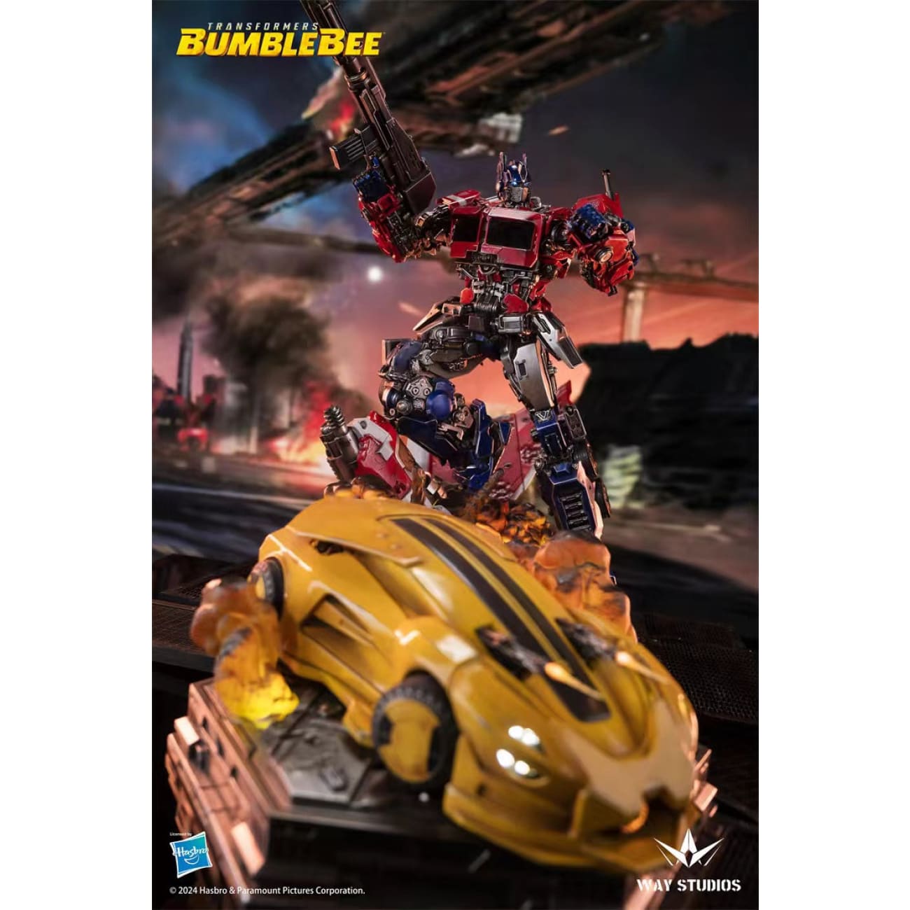 Way Studios - Optimus Prime / Bumblebee / Megatron