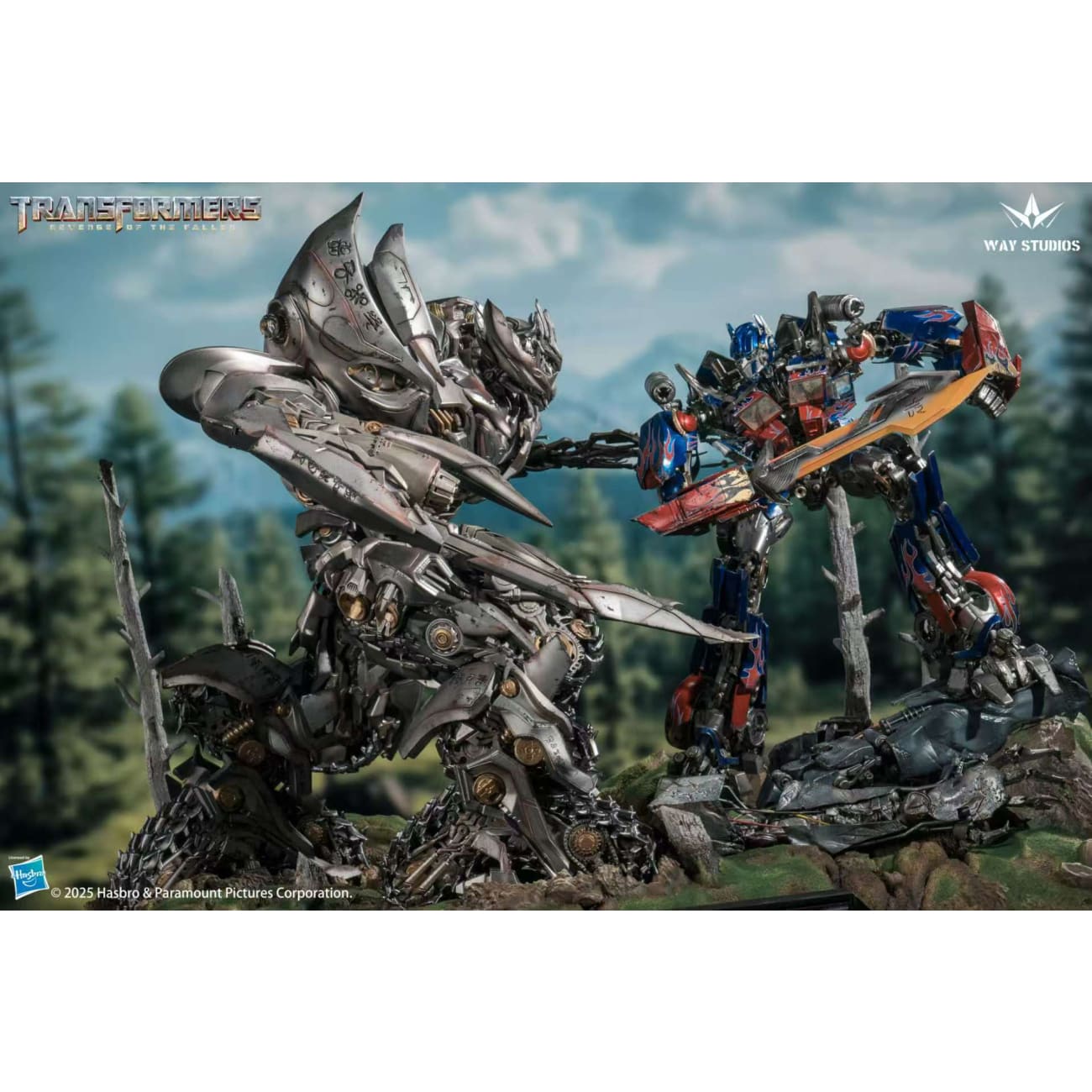 Way Studios - Optimus Prime vs Megatron [Licensed]