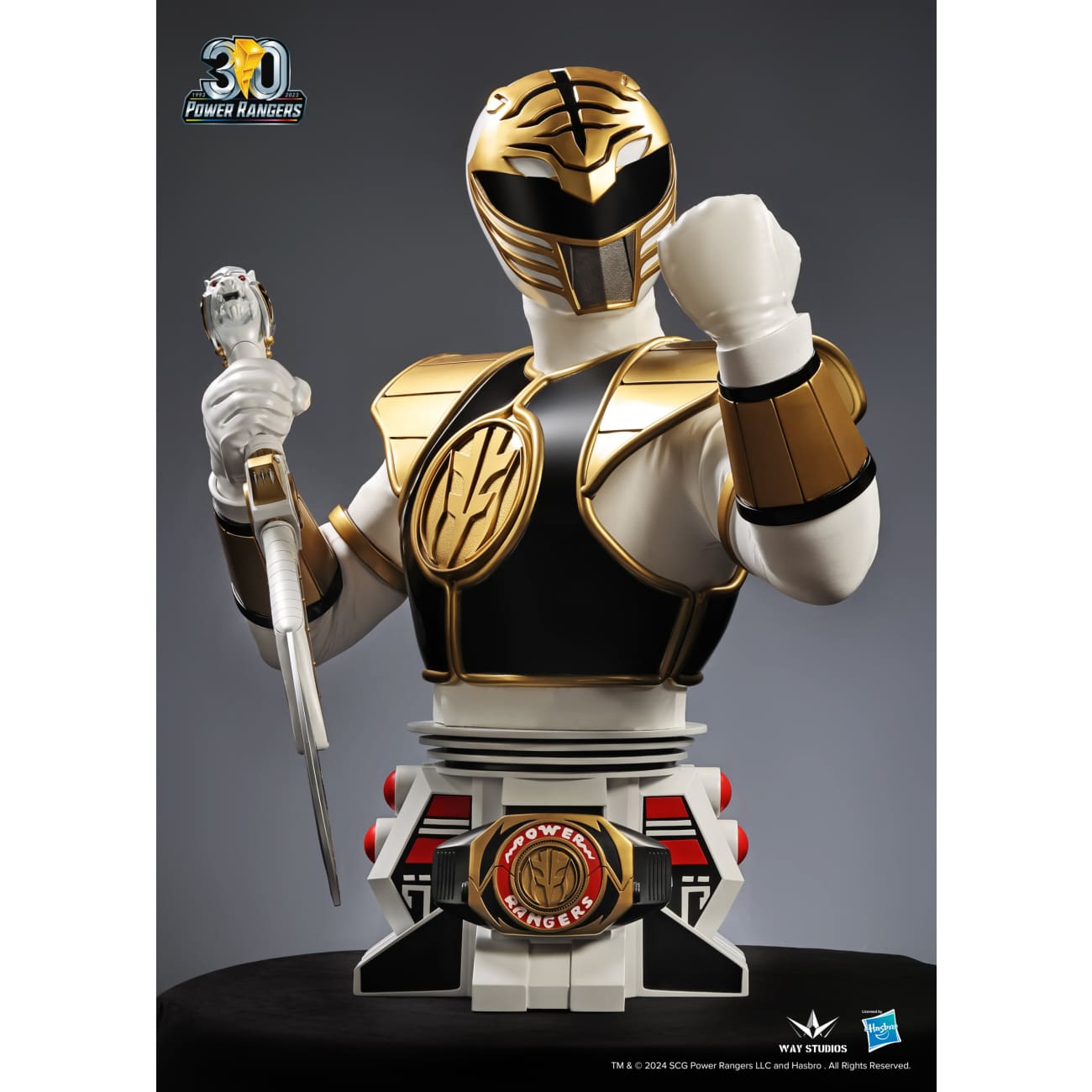 Way Studios - White Ranger Bust