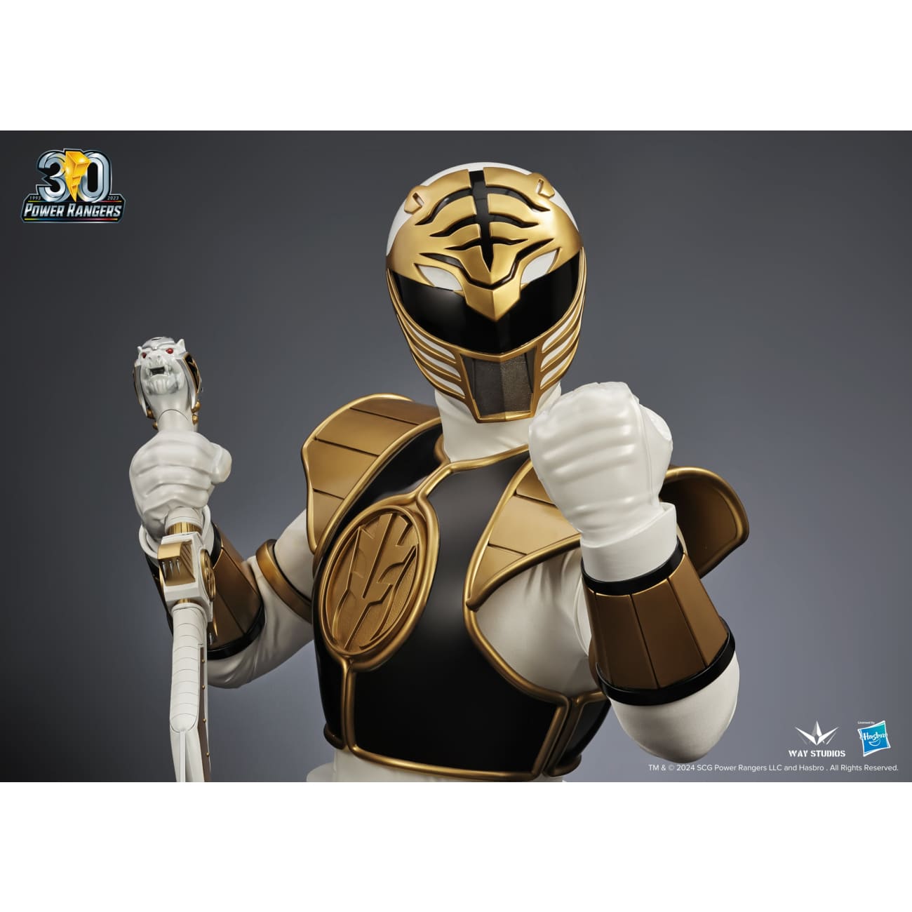 Way Studios - White Ranger Bust