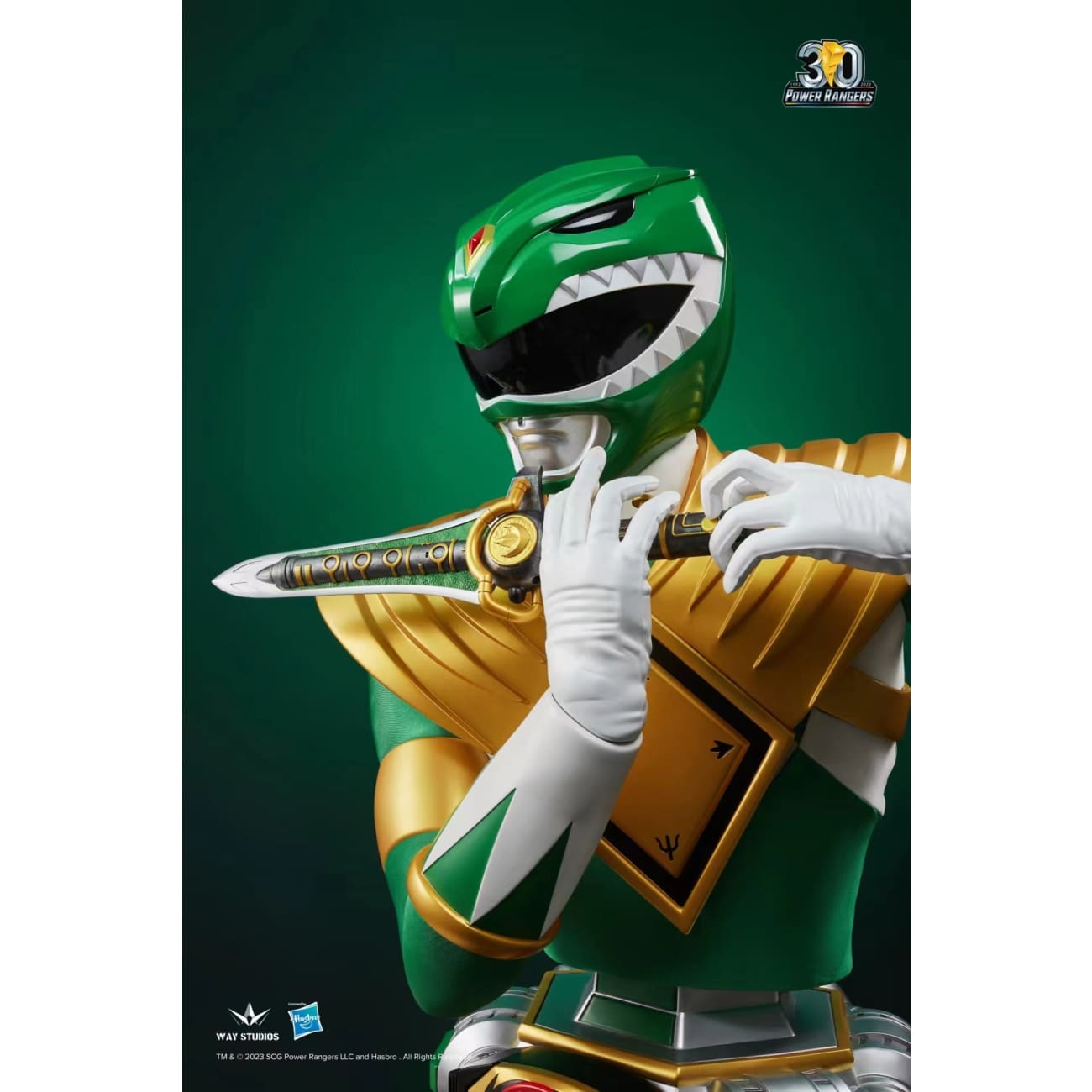 Way Studios x Hasbro - Tommy Oliver / The Green Ranger Bust [Licensed]
