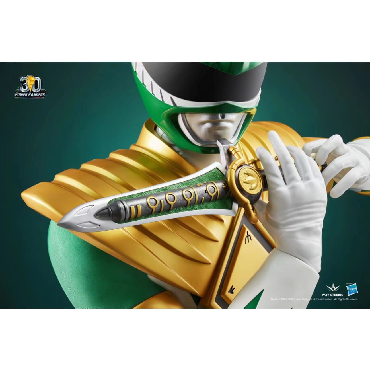 Way Studios x Hasbro - Tommy Oliver / The Green Ranger Bust [Licensed]