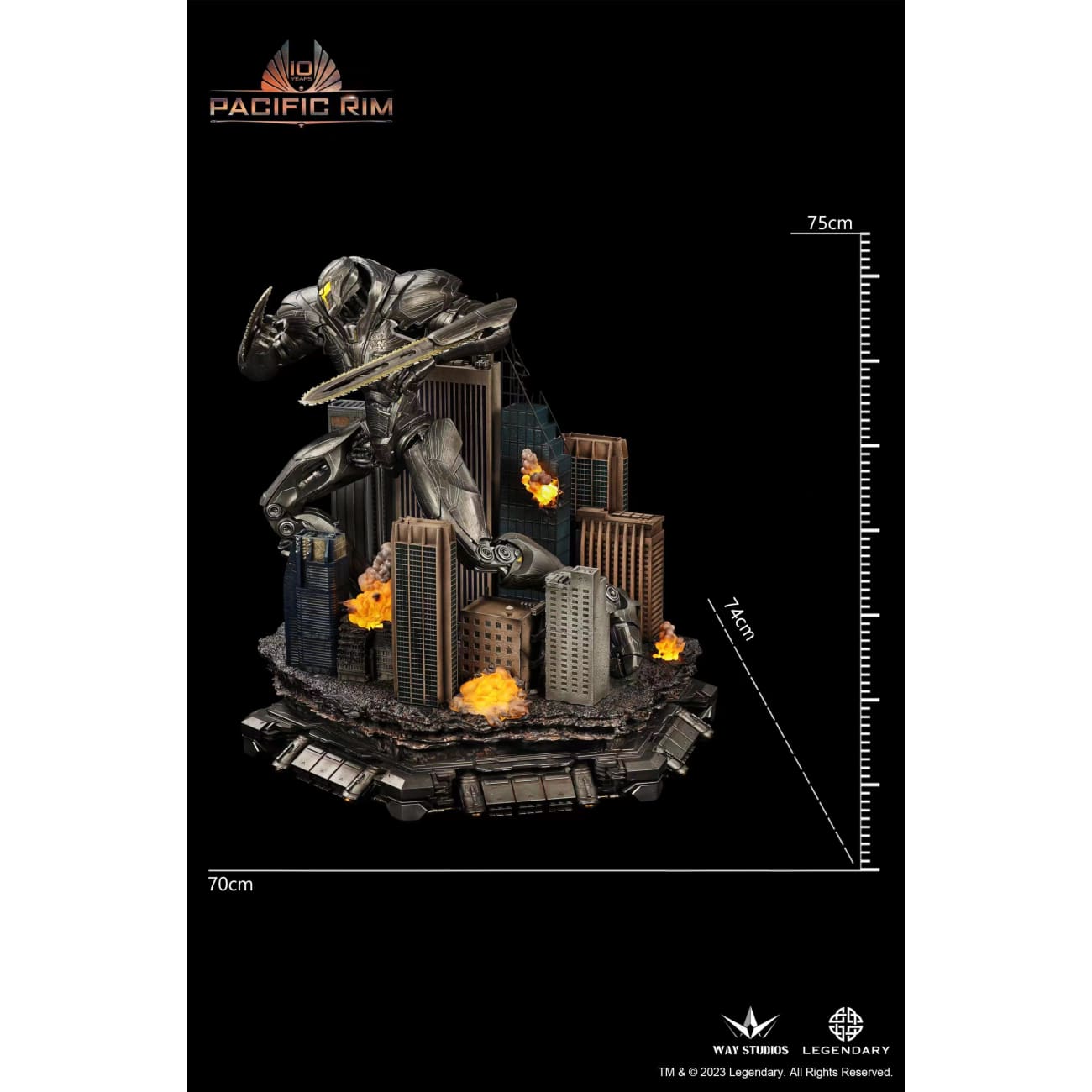 Way Studios x Legendary - Gipsy Avenger VS Obsidian Fury [Licensed] 