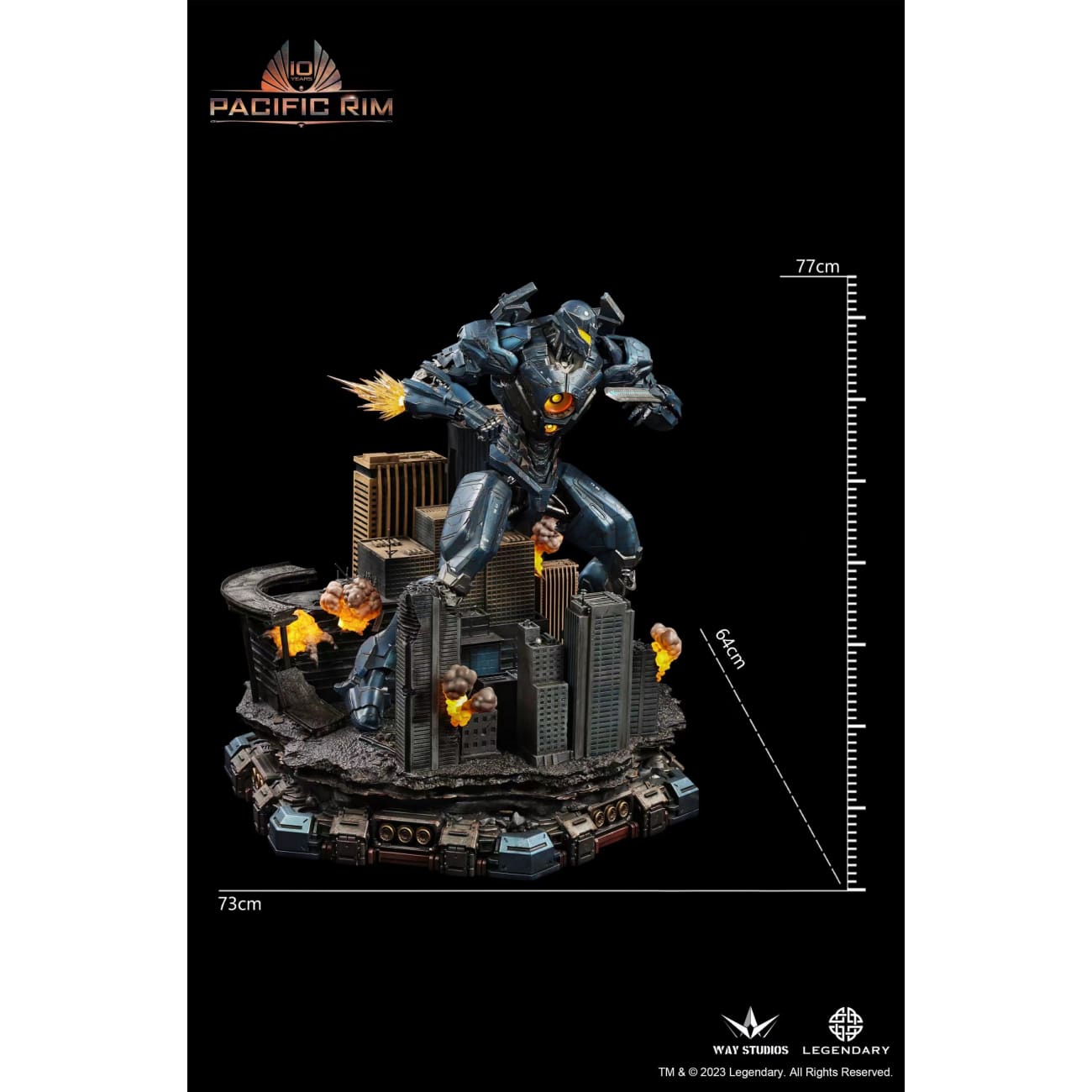 Way Studios x Legendary - Gipsy Avenger VS Obsidian Fury [Licensed] 