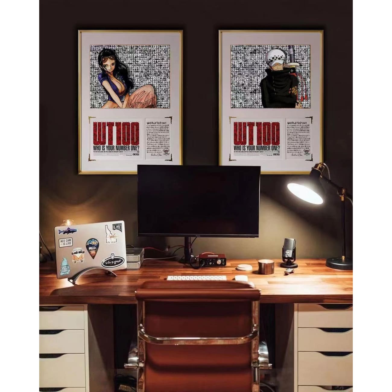 We Are One - World Top 100 One Piece Poster - Law / Nico Robin