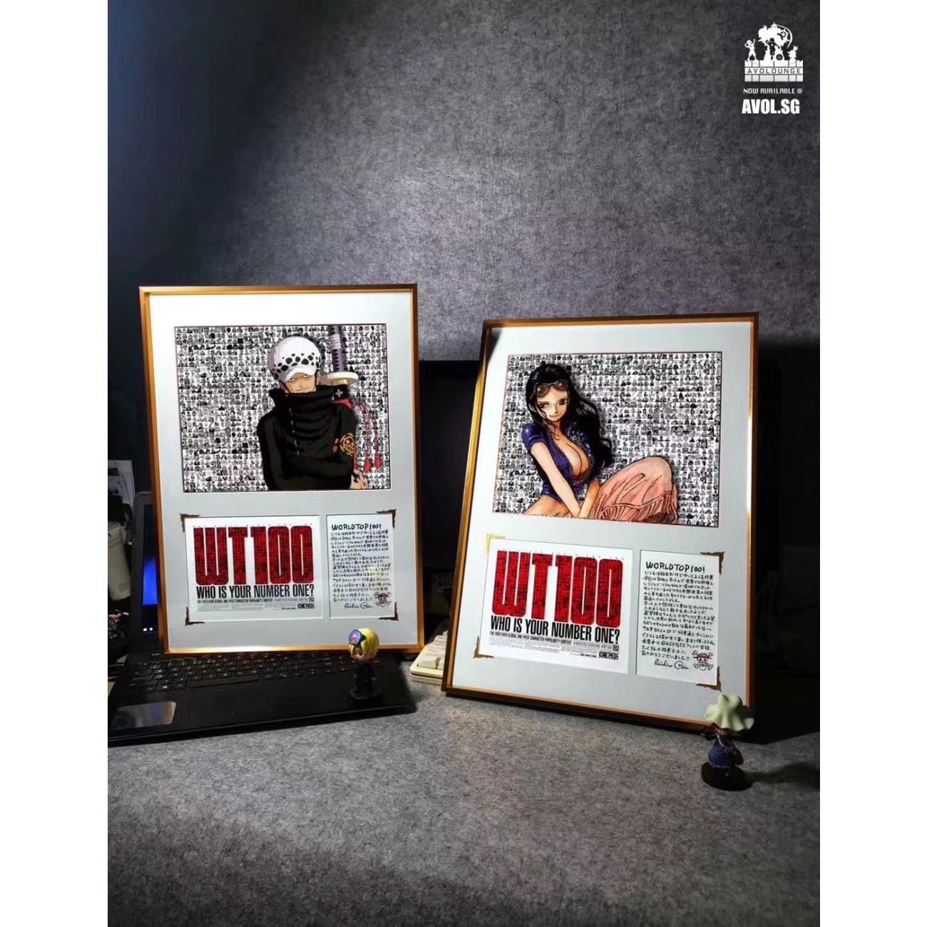 We Are One - World Top 100 One Piece Poster - Law / Nico Robin