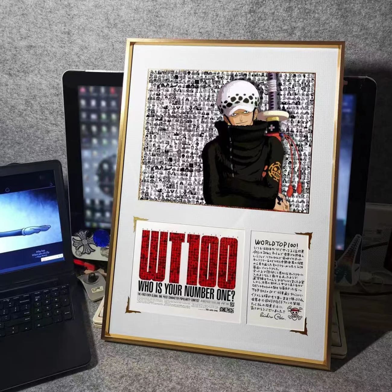 We Are One - World Top 100 One Piece Poster - Law / Nico Robin