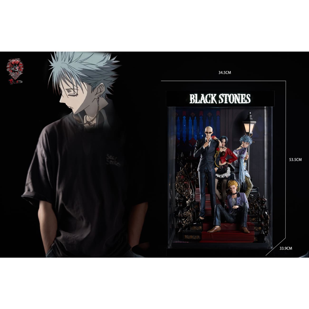 Weare A Design Studio - Black Stones Nana & Shinichi & Nobuo & Yasushi