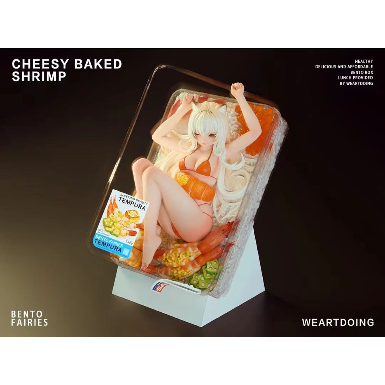 WeArtDoing - Bento Fairies Cheesy Baked Shrimp / Chicken Cutlet