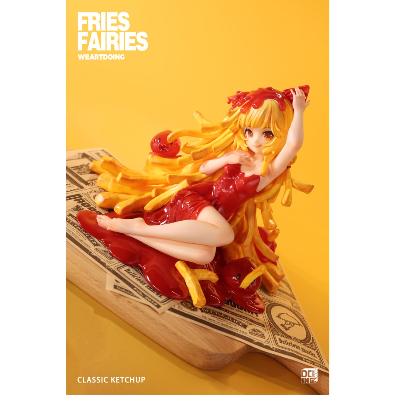 WeArtDoing Studio - Sleeping Beauty-Fries Fairies-Classic Ketchup & Fairies-Wasabi [2 Variants]