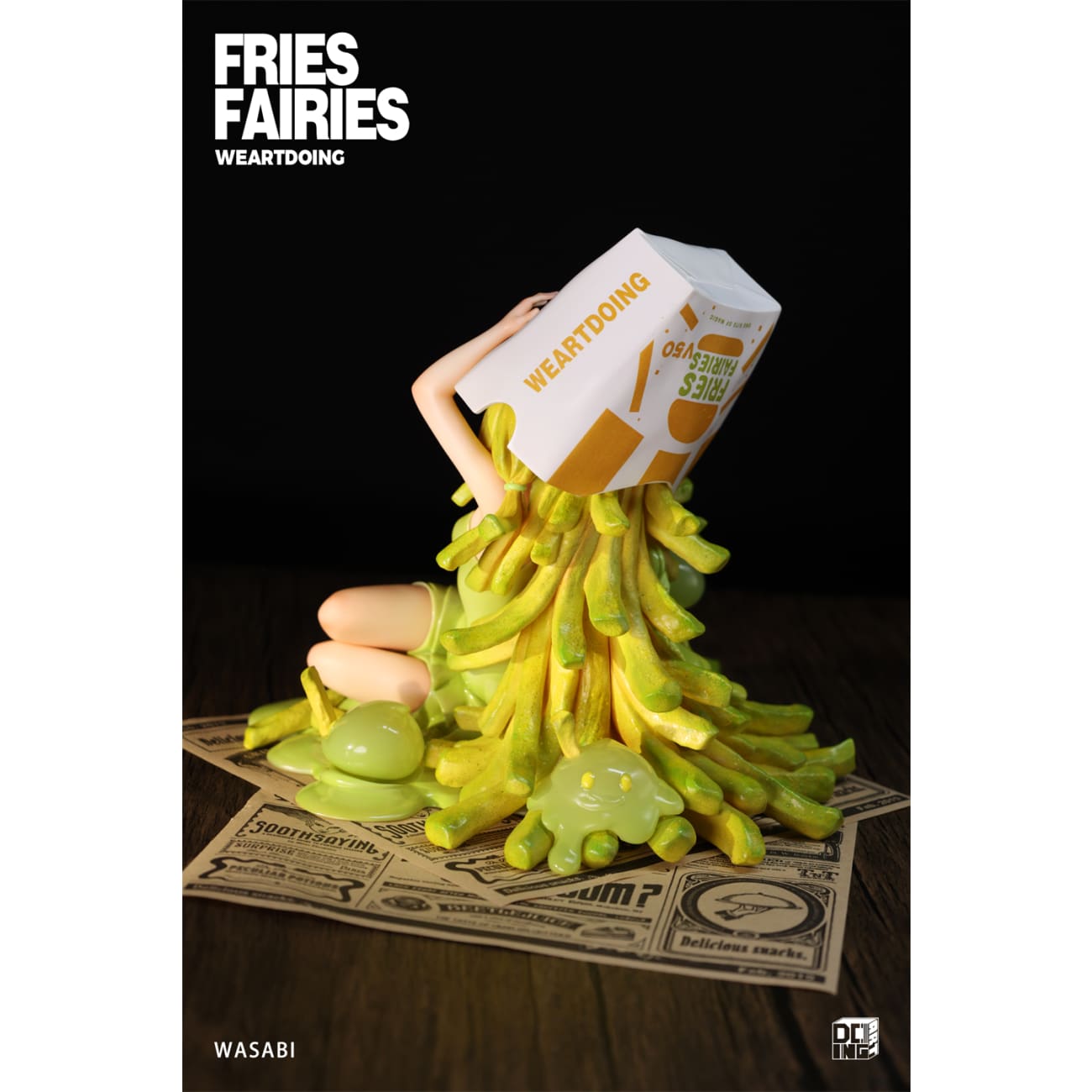 WeArtDoing Studio - Sleeping Beauty-Fries Fairies-Classic Ketchup & Fairies-Wasabi [2 Variants]