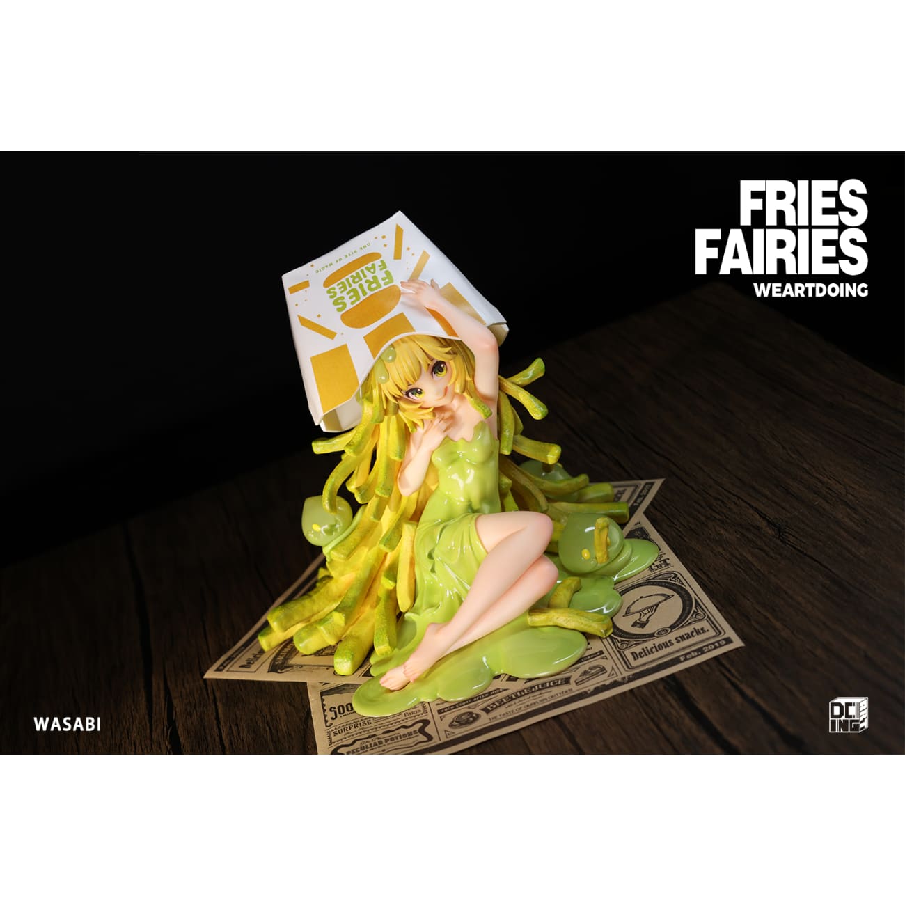 WeArtDoing Studio - Sleeping Beauty-Fries Fairies-Classic Ketchup & Fairies-Wasabi [2 Variants]