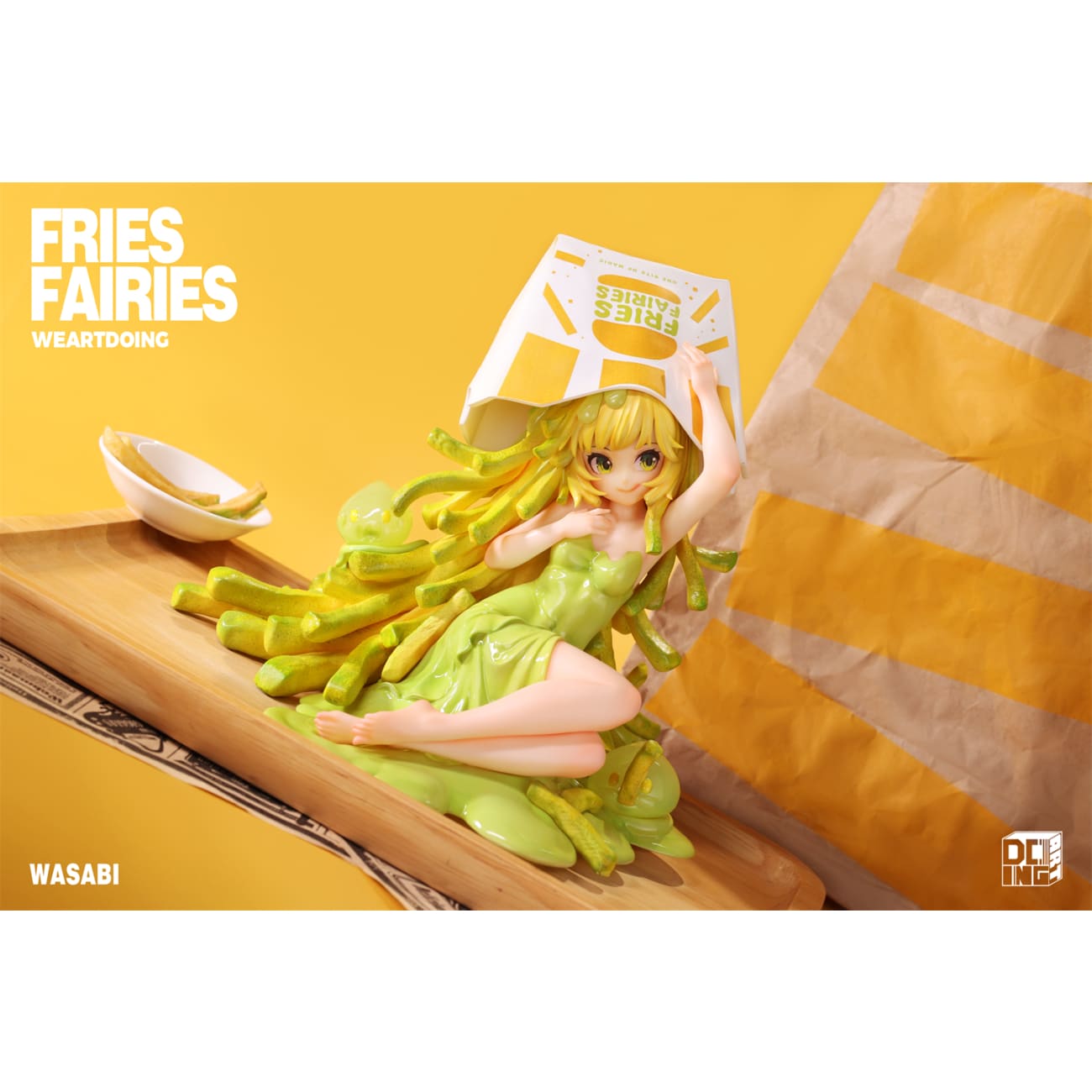 WeArtDoing Studio - Sleeping Beauty-Fries Fairies-Classic Ketchup & Fairies-Wasabi [2 Variants]
