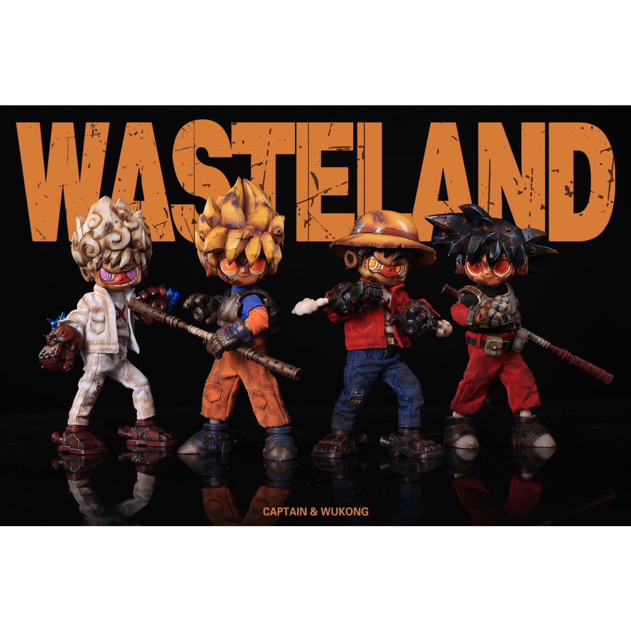 WeArtDoing Studio - WASTELAND WAR CHRONICLES Post Apocalyptic Mecha Art Toys [4 Variants]