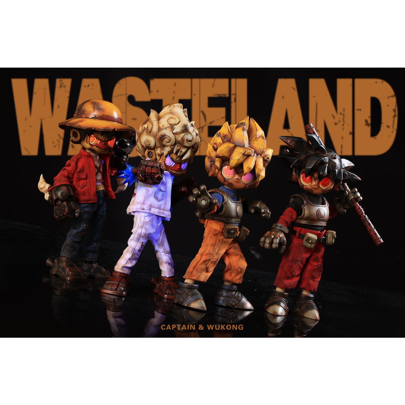 WeArtDoing Studio - WASTELAND WAR CHRONICLES Post Apocalyptic Mecha Art Toys [4 Variants]