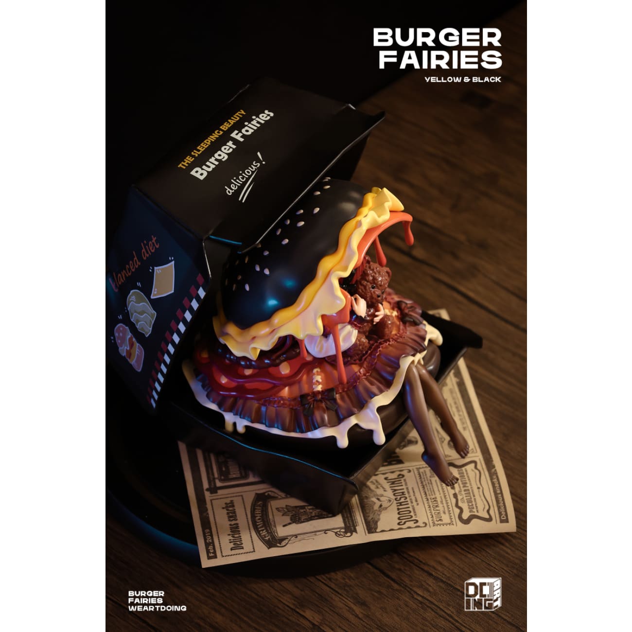 WeArtDoing - Sweetheart Cheese Chicken Burger / Angus Beef Burger [8 Variants]