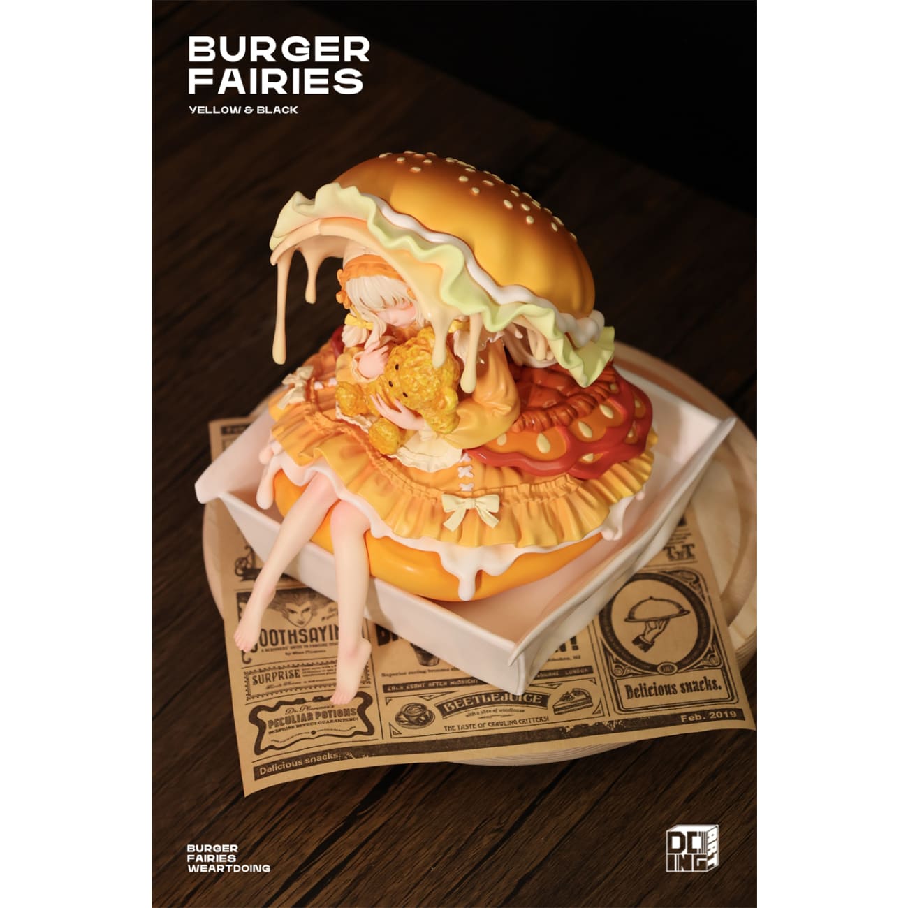 WeArtDoing - Sweetheart Cheese Chicken Burger / Angus Beef Burger [8 Variants]