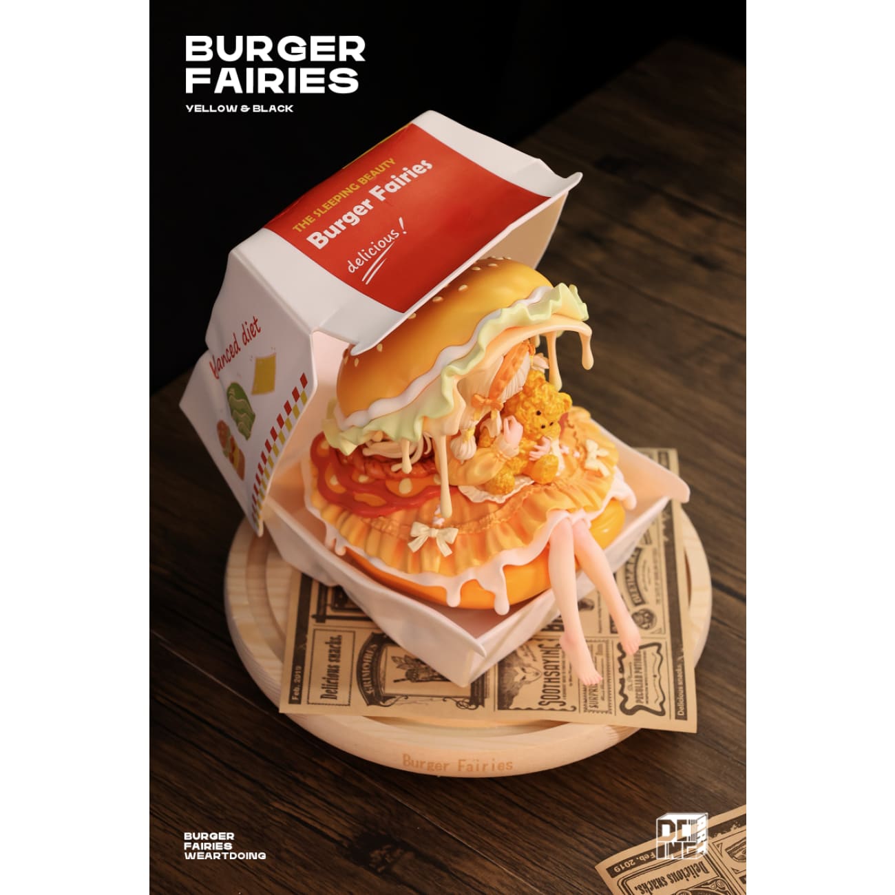 WeArtDoing - Sweetheart Cheese Chicken Burger / Angus Beef Burger [8 Variants]