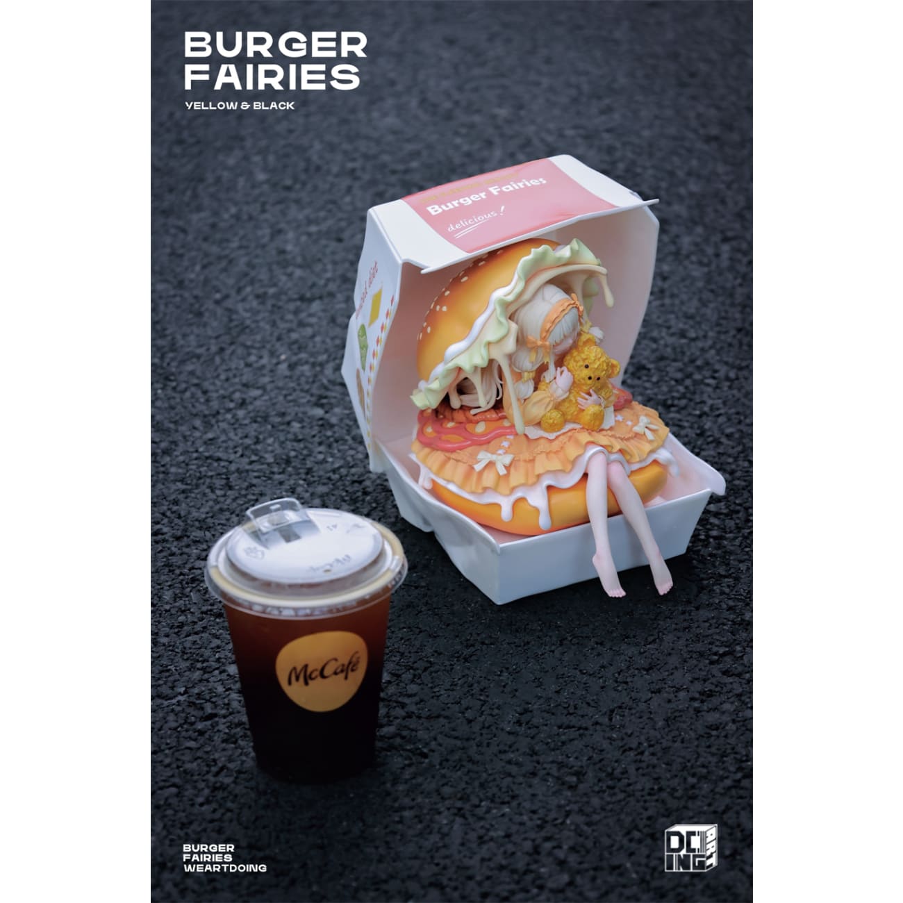 WeArtDoing - Sweetheart Cheese Chicken Burger / Angus Beef Burger [8 Variants]