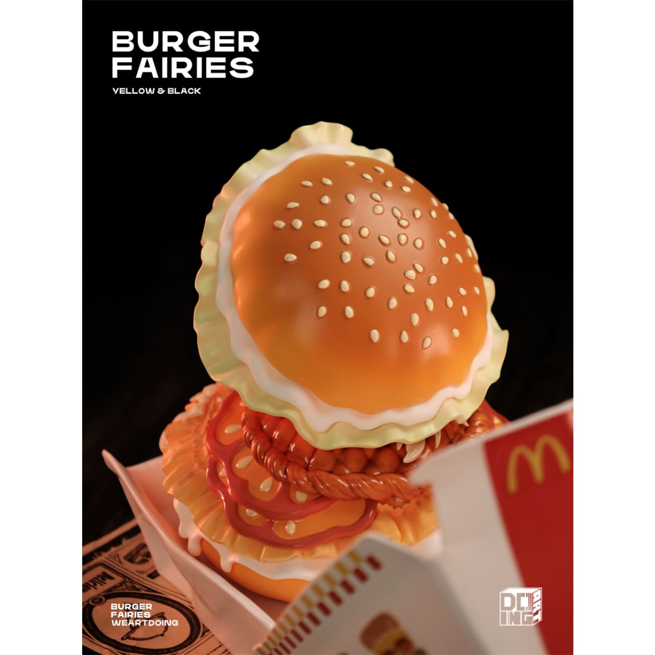 WeArtDoing - Sweetheart Cheese Chicken Burger / Angus Beef Burger [8 Variants]