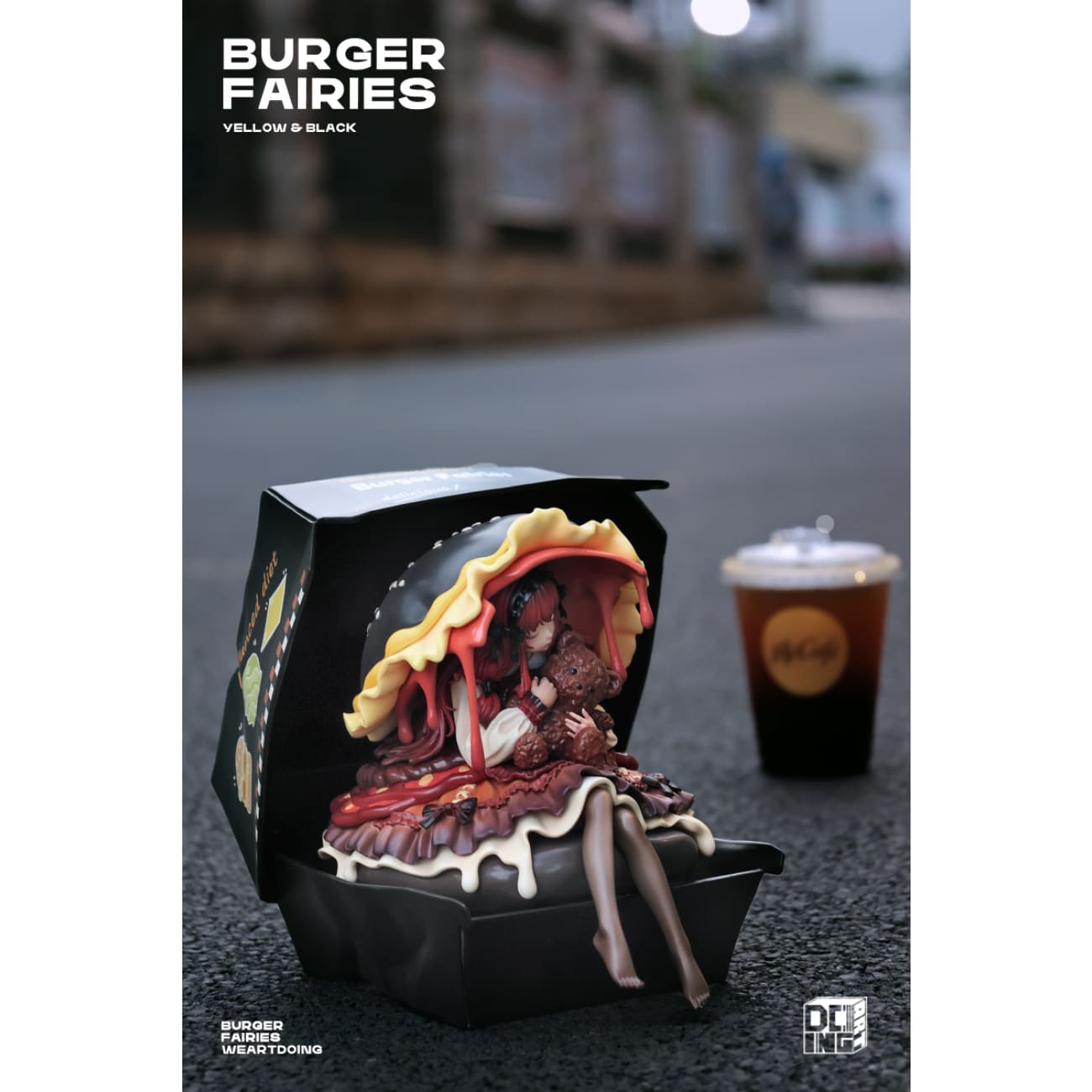 WeArtDoing - Sweetheart Cheese Chicken Burger / Angus Beef Burger [8 Variants]