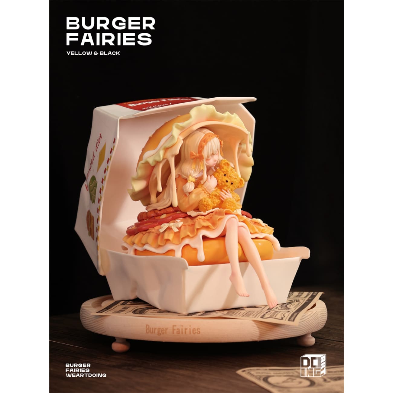 WeArtDoing - Sweetheart Cheese Chicken Burger / Angus Beef Burger [8 Variants]