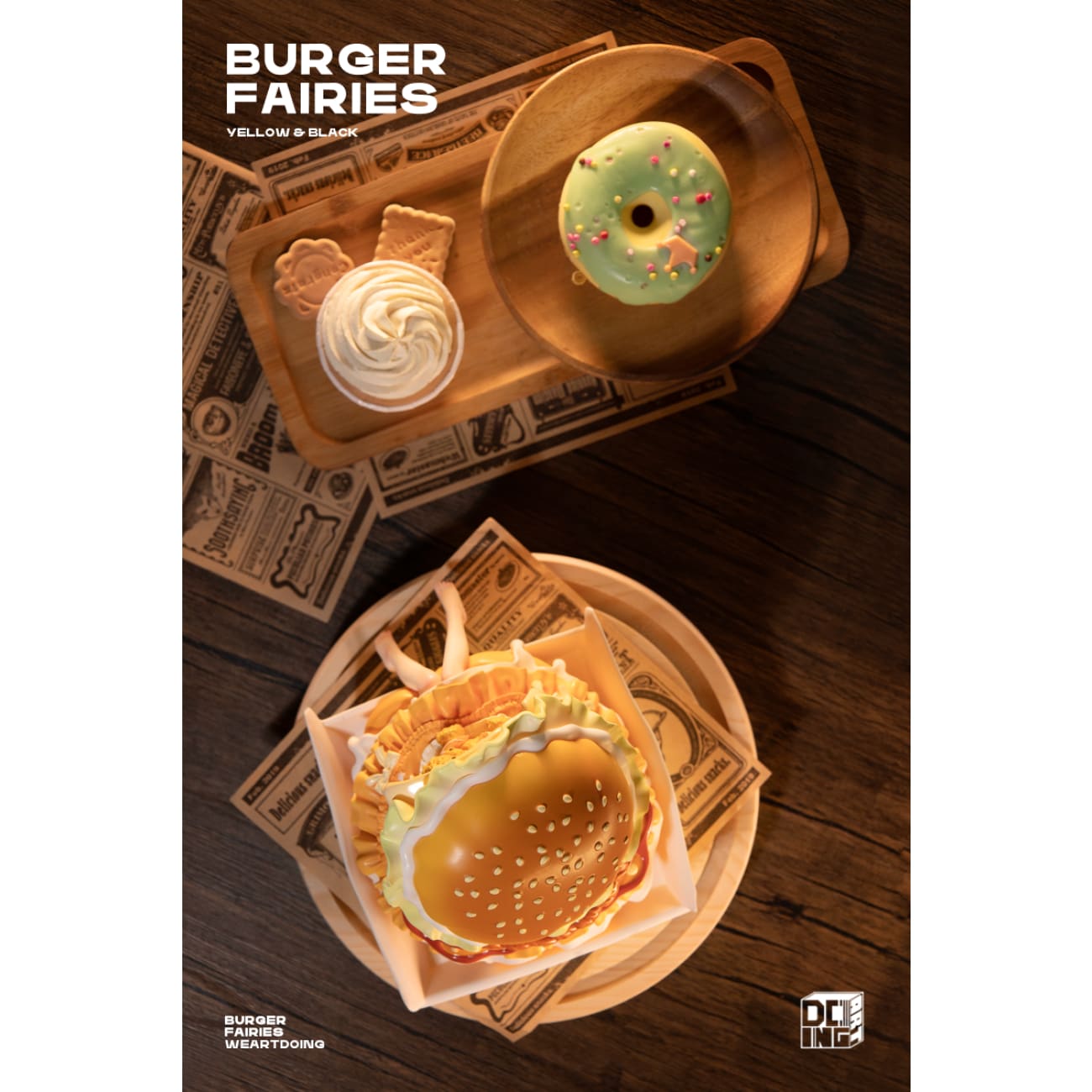 WeArtDoing - Sweetheart Cheese Chicken Burger / Angus Beef Burger [8 Variants]